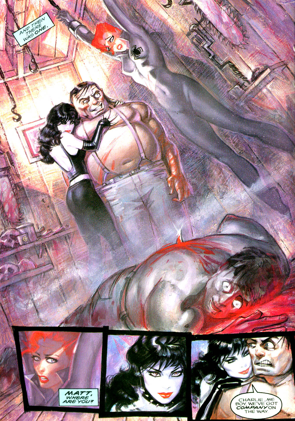 Read online Daredevil / Black Widow: Abattoir comic -  Issue # Full - 42