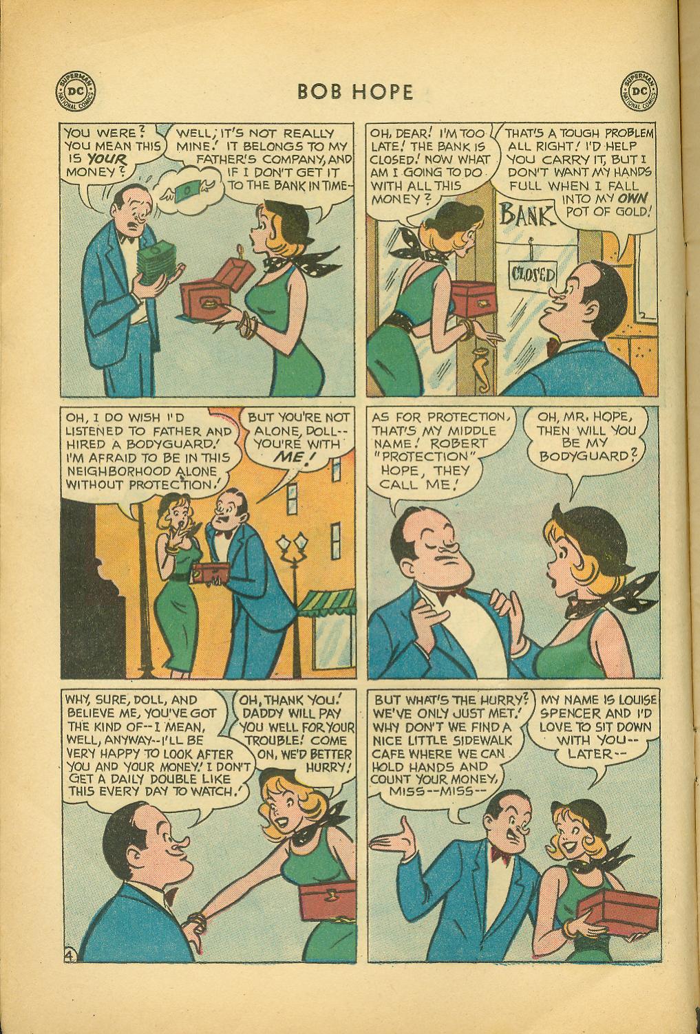 Read online The Adventures of Bob Hope comic -  Issue #56 - 6