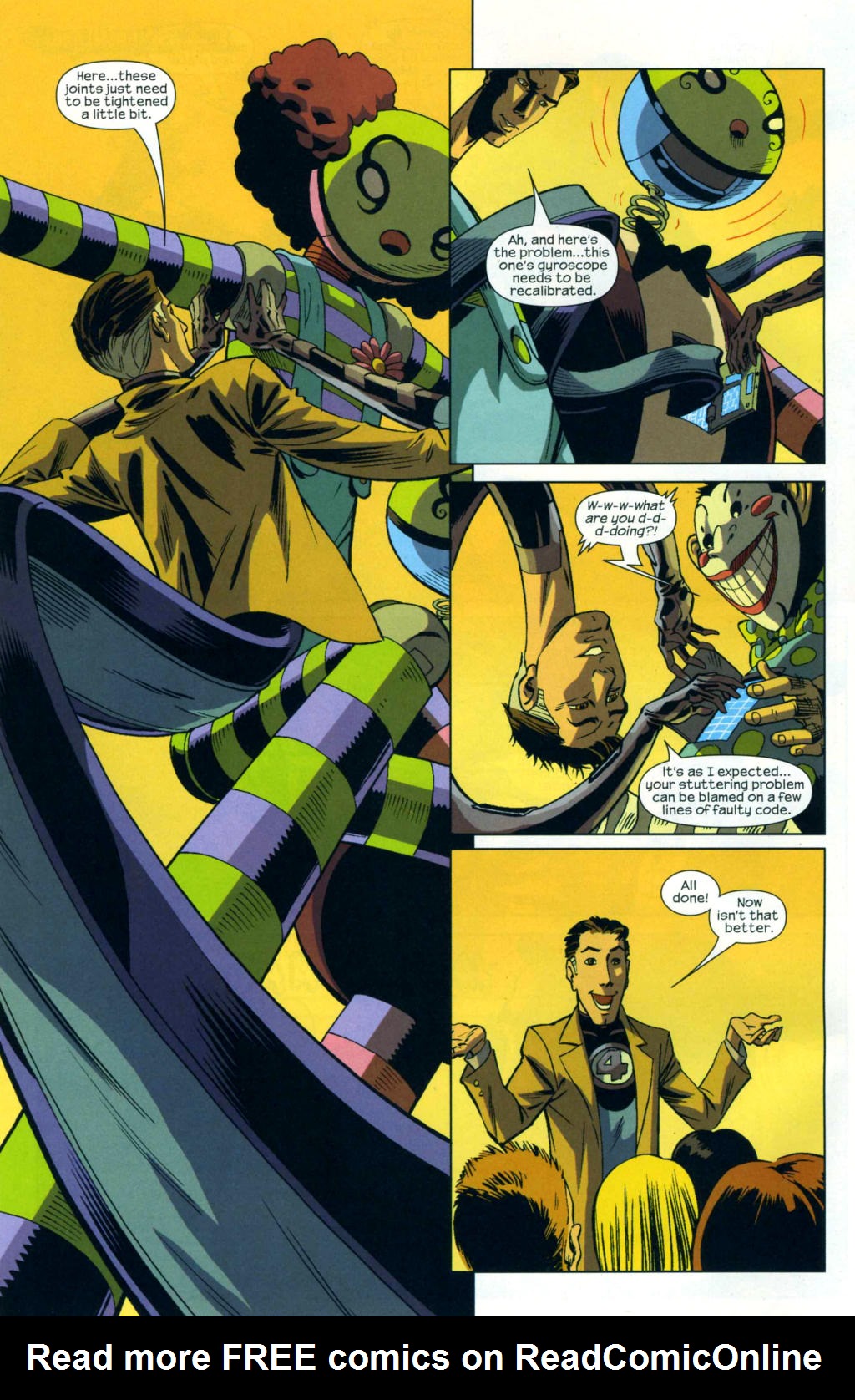 Read online Marvel Adventures Fantastic Four comic -  Issue #19 - 5