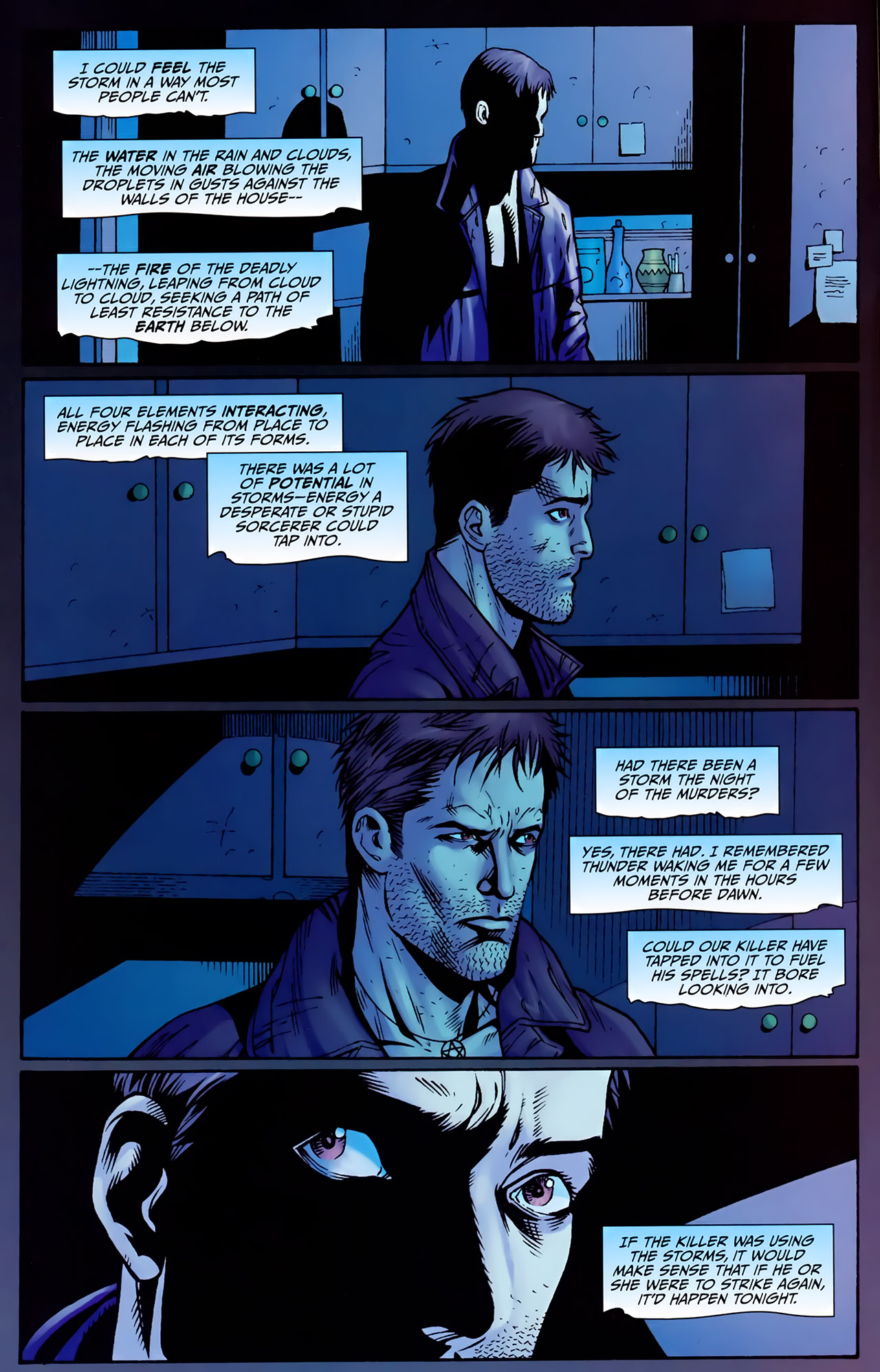 Read online Jim Butcher's The Dresden Files: Storm Front comic -  Issue #4 - 4