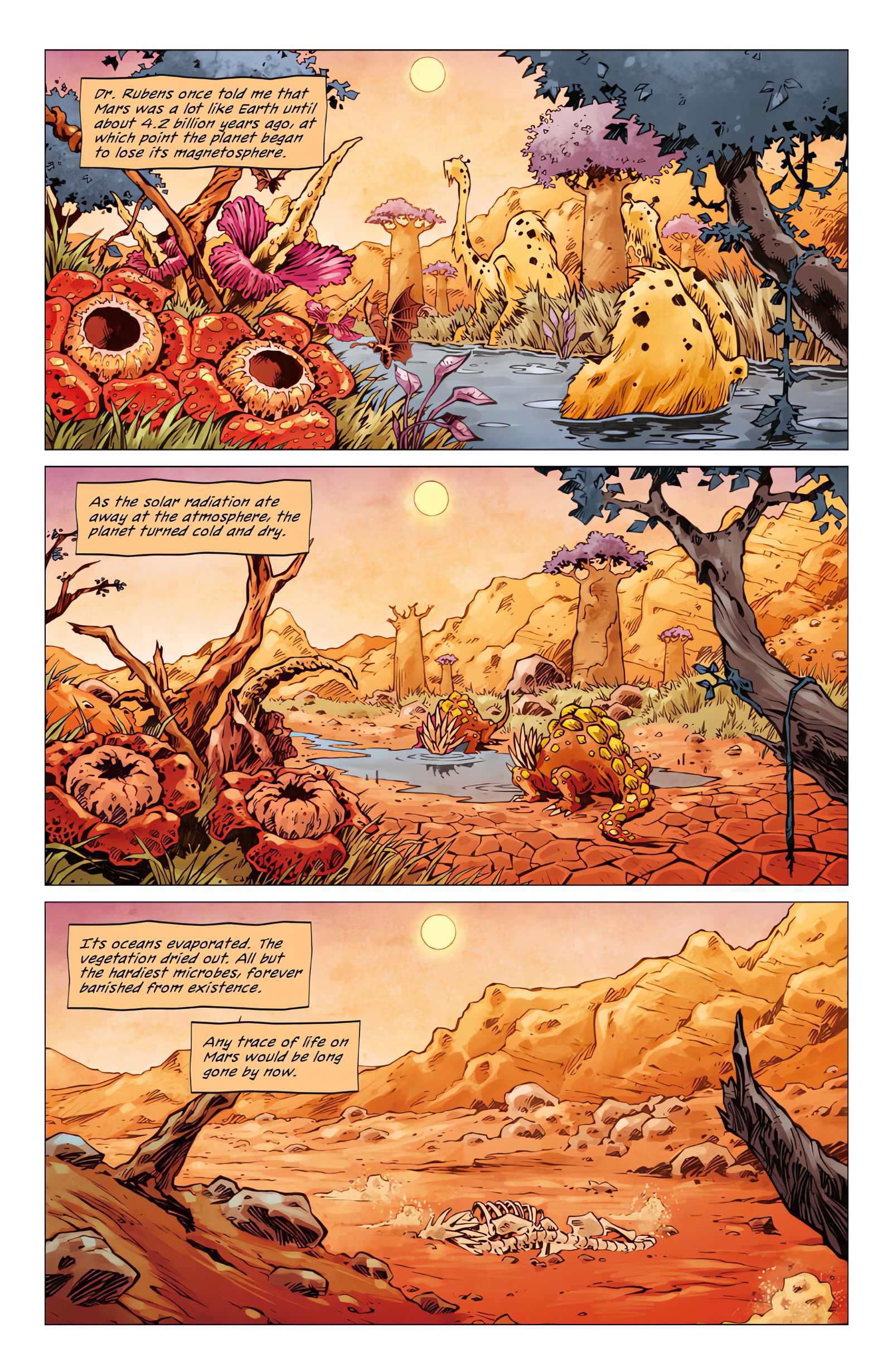 Read online Traveling To Mars comic -  Issue #7 - 11