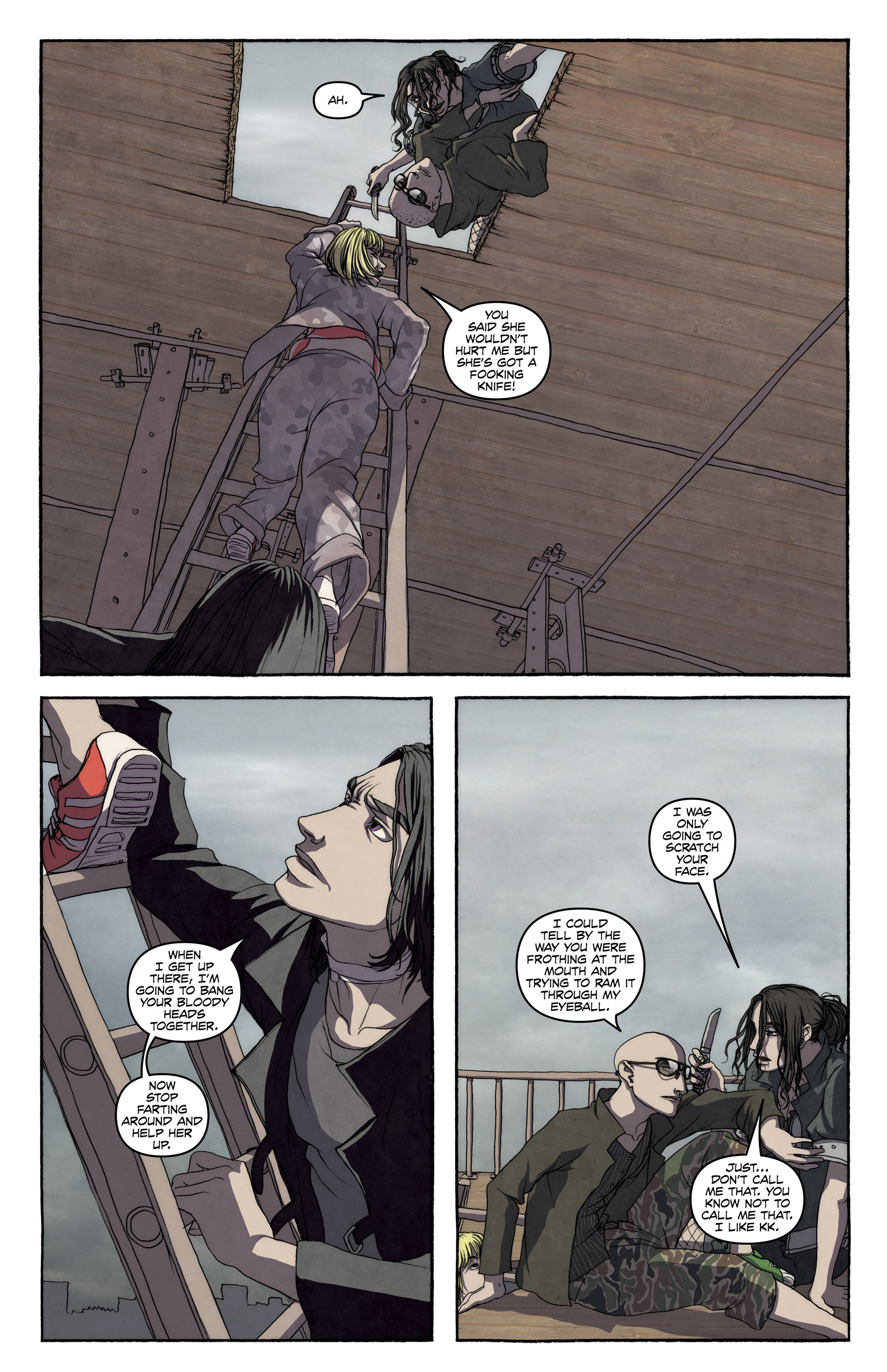 Read online FreakAngels comic -  Issue #1 - 104