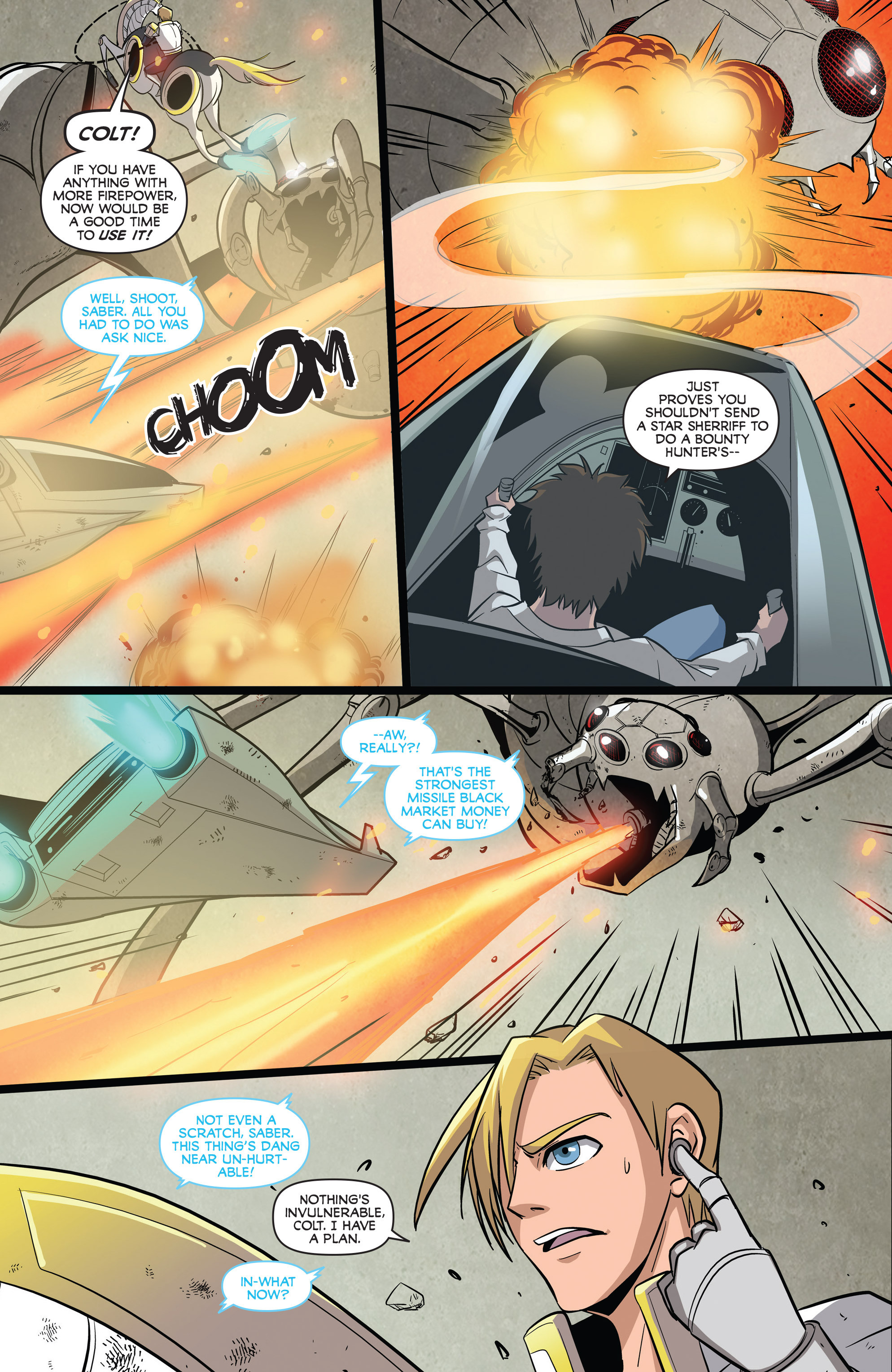 Read online Saber Rider and the Star Sheriffs comic -  Issue #3 - 20