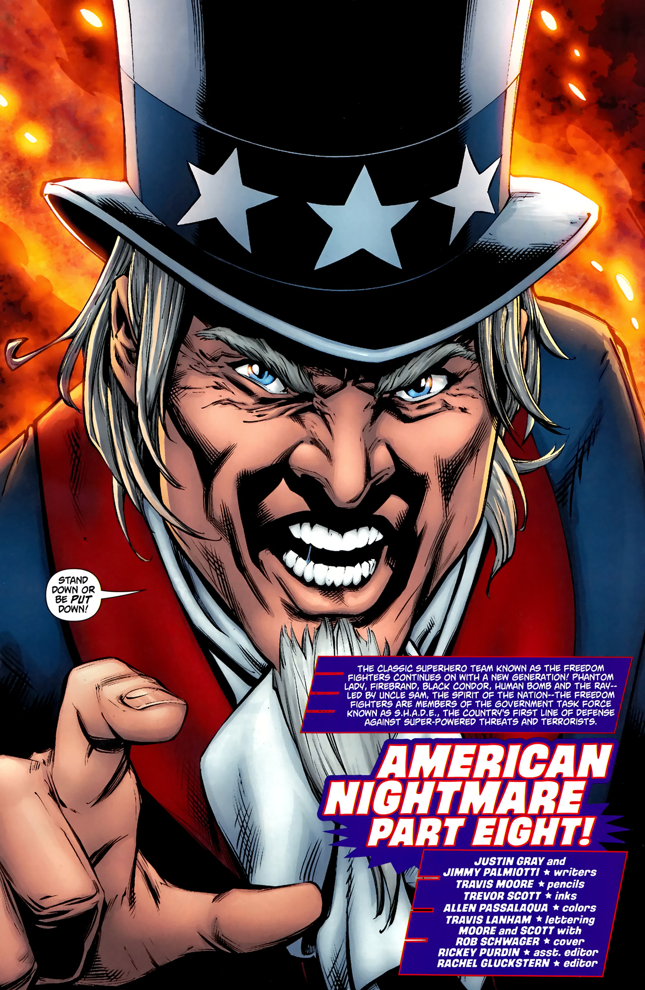 Read online Freedom Fighters (2010) comic -  Issue #8 - 2