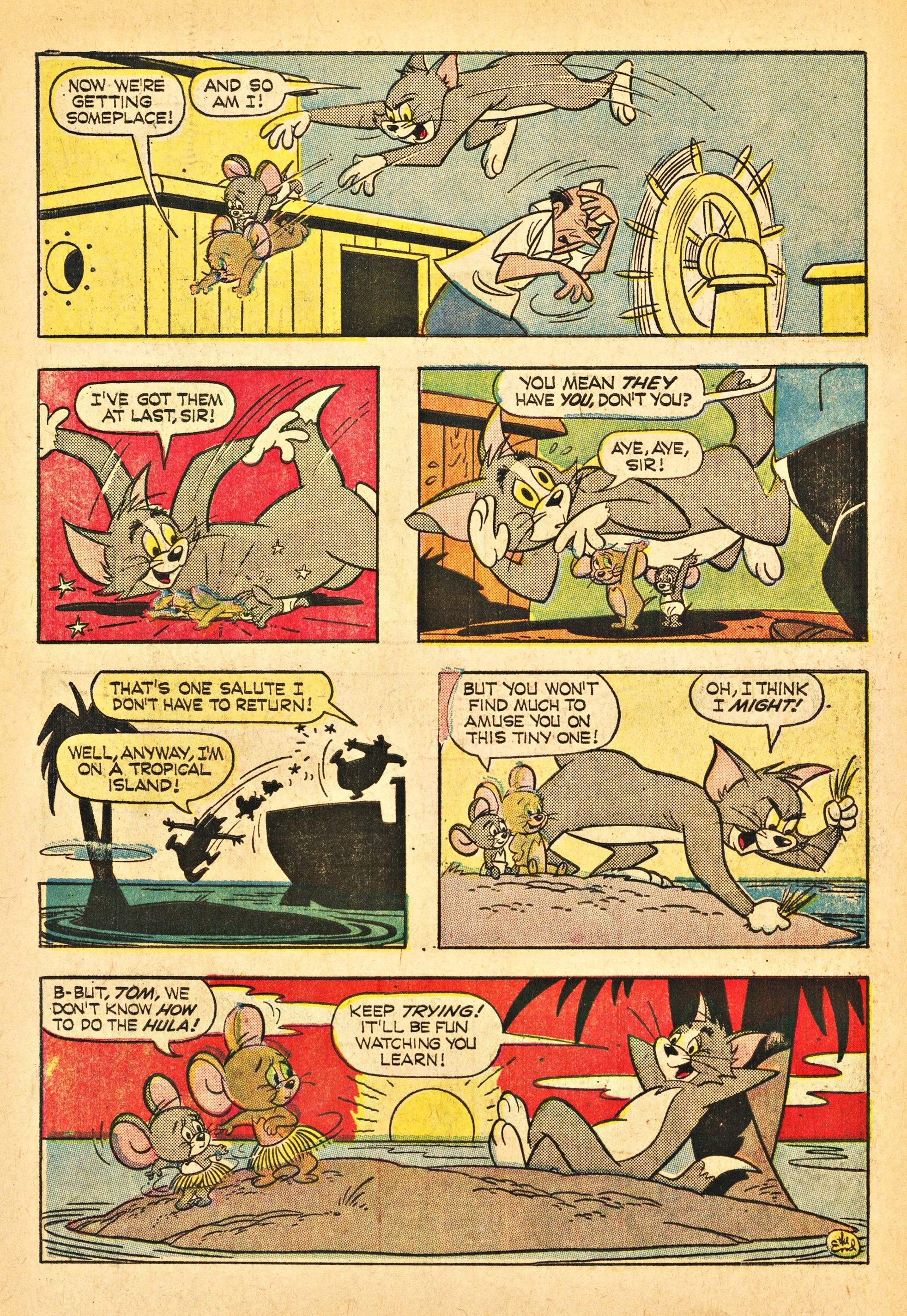 Read online Tom and Jerry comic -  Issue #217 - 34