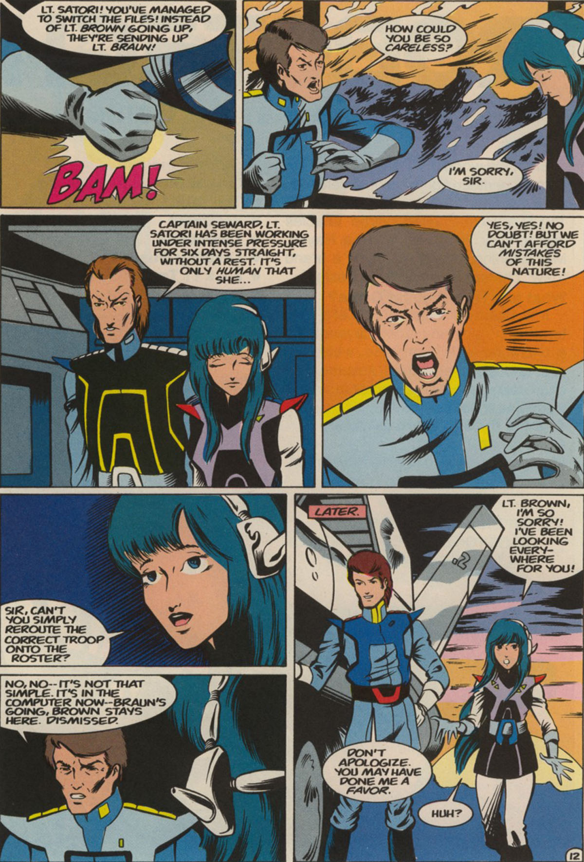 Read online Robotech Masters comic -  Issue #15 - 16