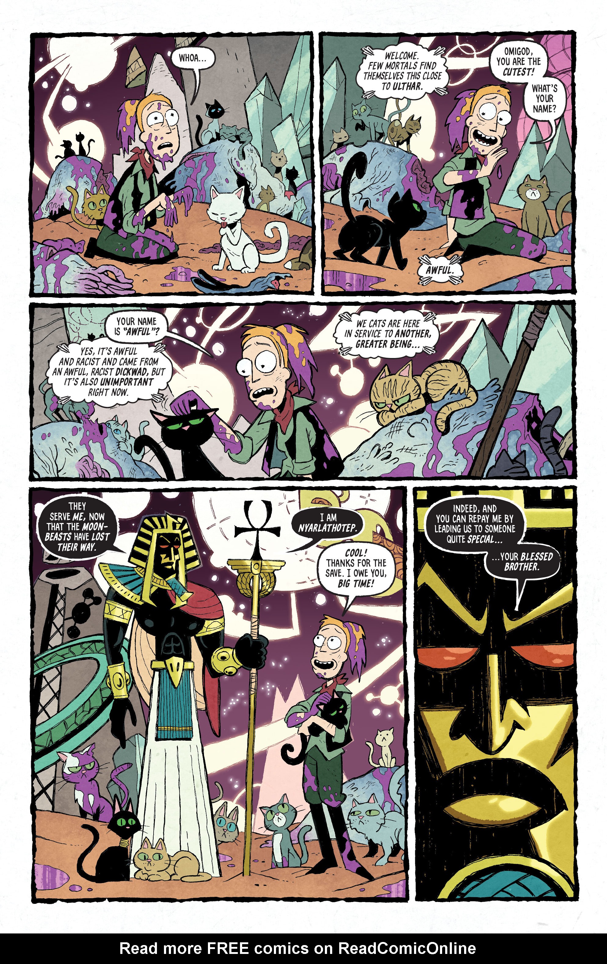 Read online Rick and Morty: vs. Cthulhu comic -  Issue # TPB - 50