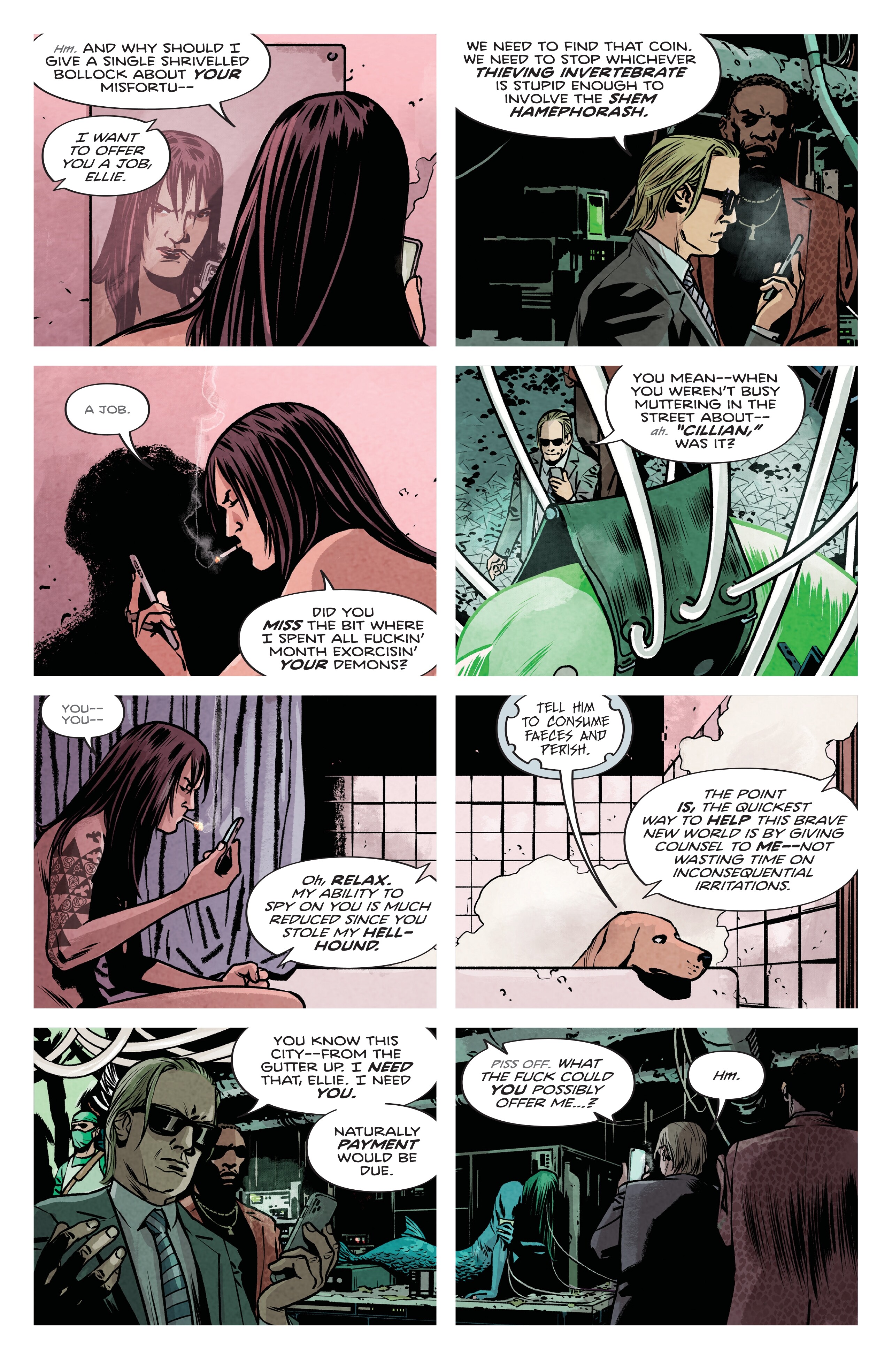 Read online Damn Them All comic -  Issue #8 - 9