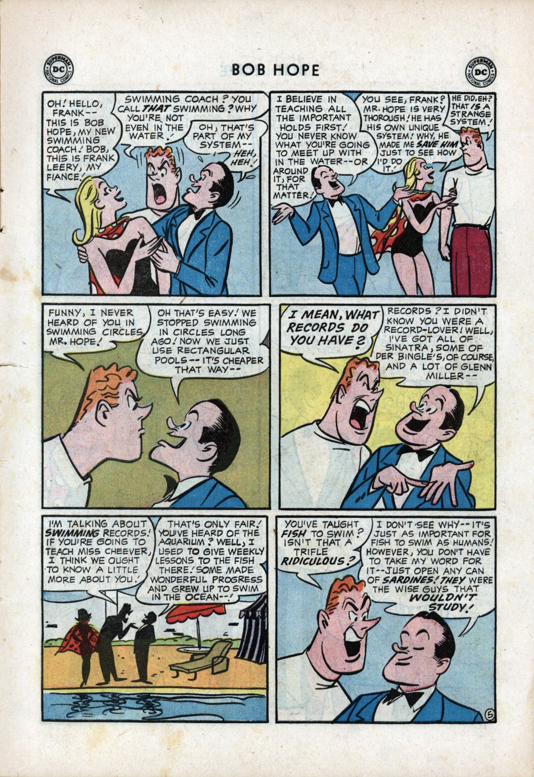Read online The Adventures of Bob Hope comic -  Issue #46 - 7