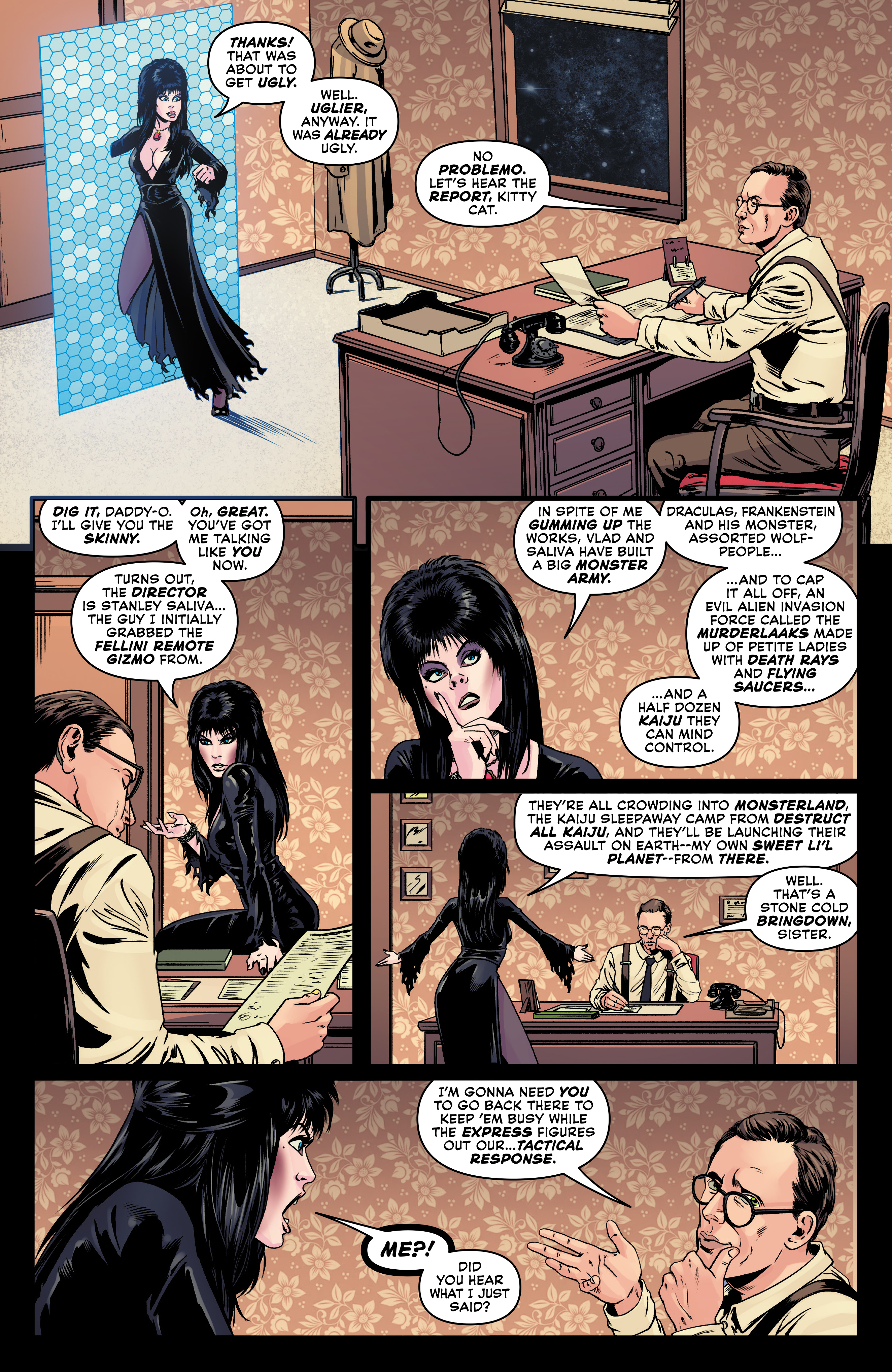 Read online Elvira in Monsterland comic -  Issue #4 - 17