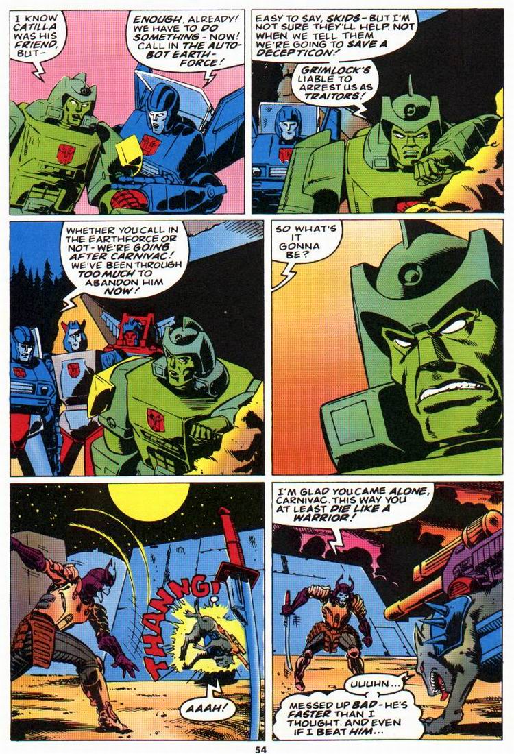 Read online The Transformers Annual comic -  Issue #1991 - 48