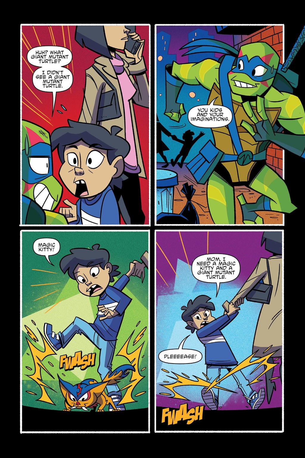 Read online Rise of the Teenage Mutant Ninja Turtles: The Complete Adventures comic -  Issue # TPB (Part 1) - 95