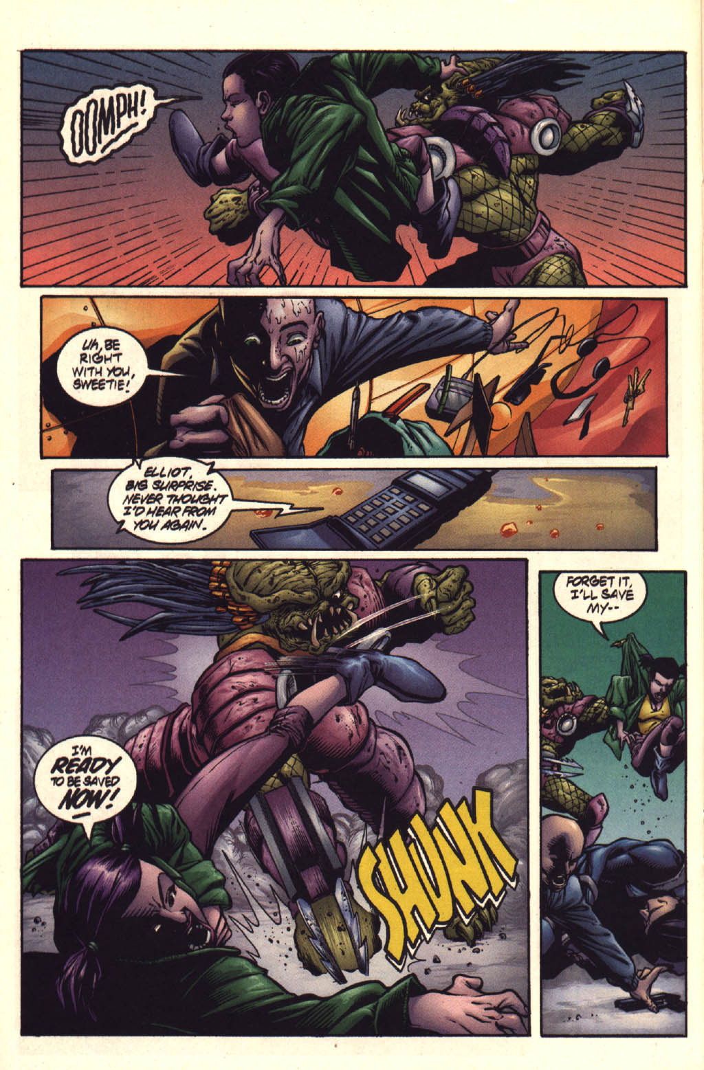 Read online Aliens vs. Predator: Xenogenesis comic -  Issue #4 - 16