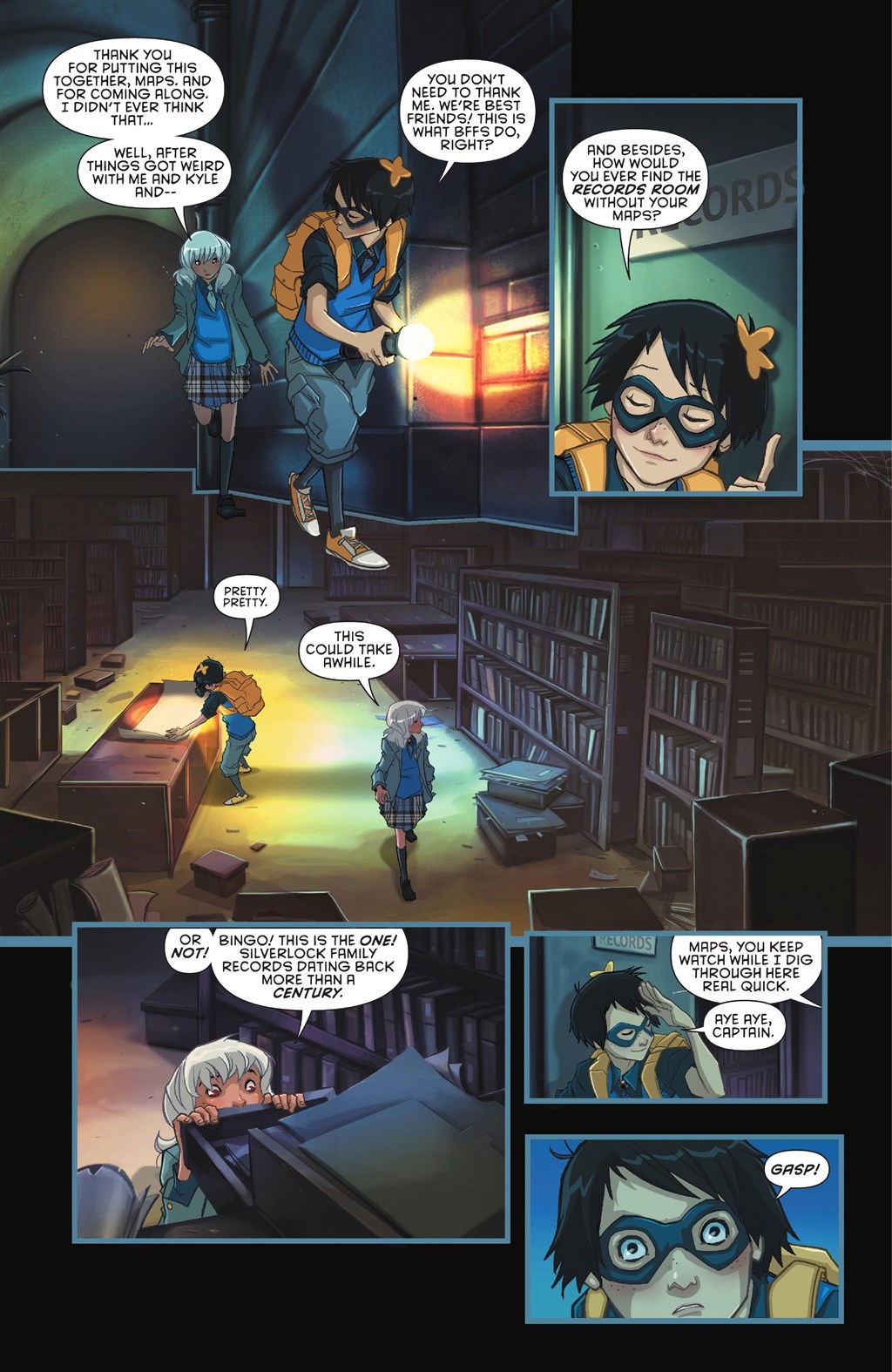 Read online Gotham Academy comic -  Issue # _The Complete Collection (Part 3) - 46
