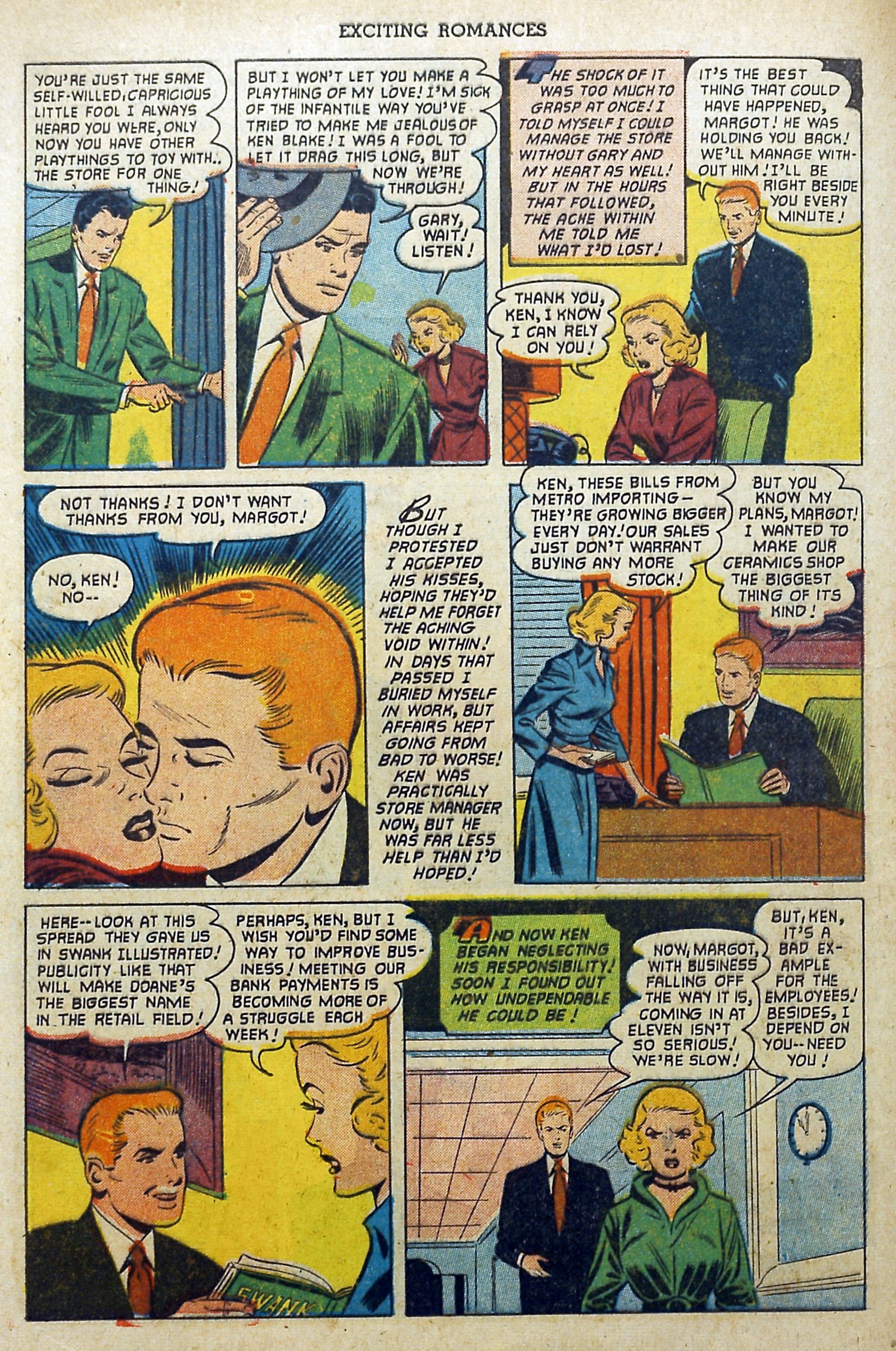 Read online Exciting Romances comic -  Issue #9 - 32