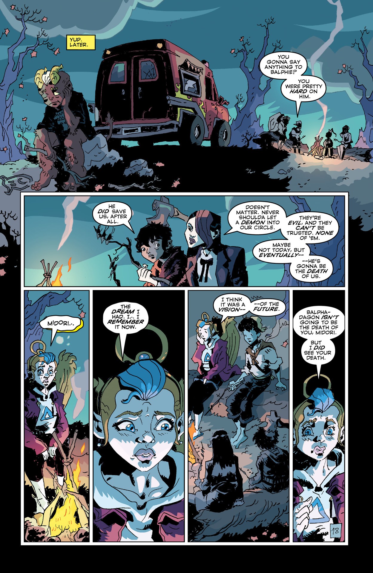 Read online In Hell We Fight! comic -  Issue #4 - 18