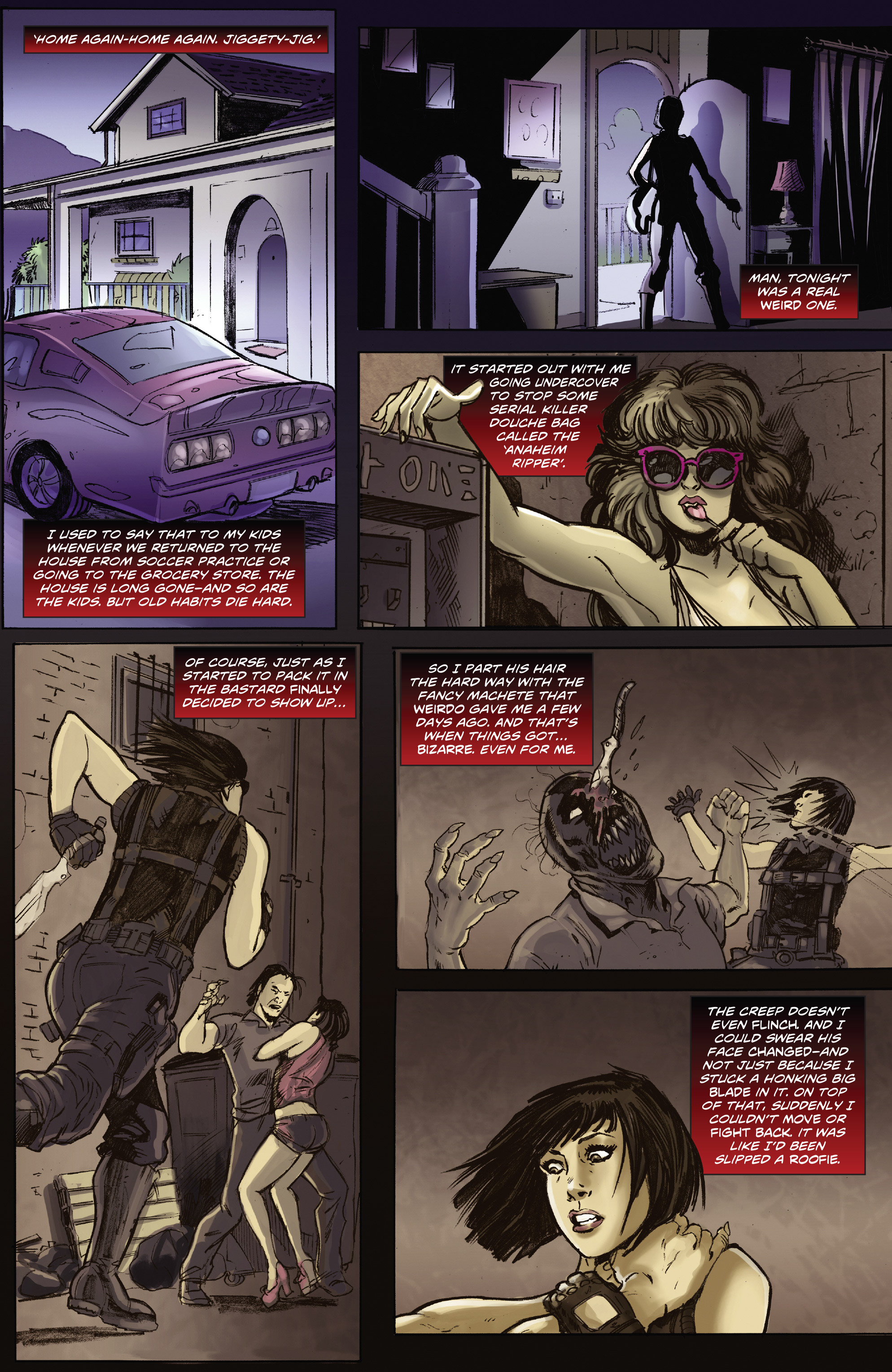 Read online Swords of Sorrow: Vampirella & Jennifer Blood comic -  Issue #2 - 5