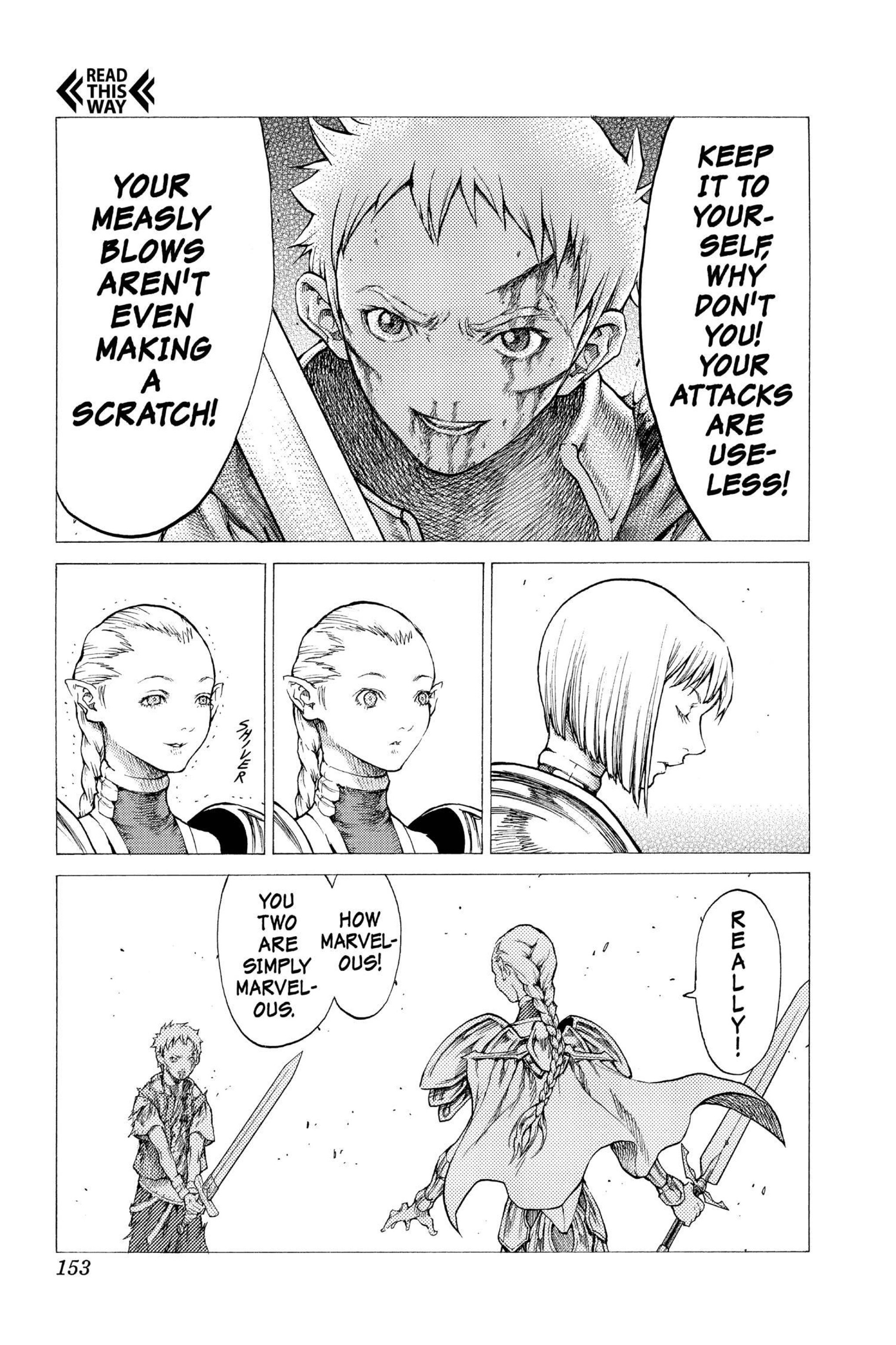 Read online Claymore comic -  Issue #6 - 146