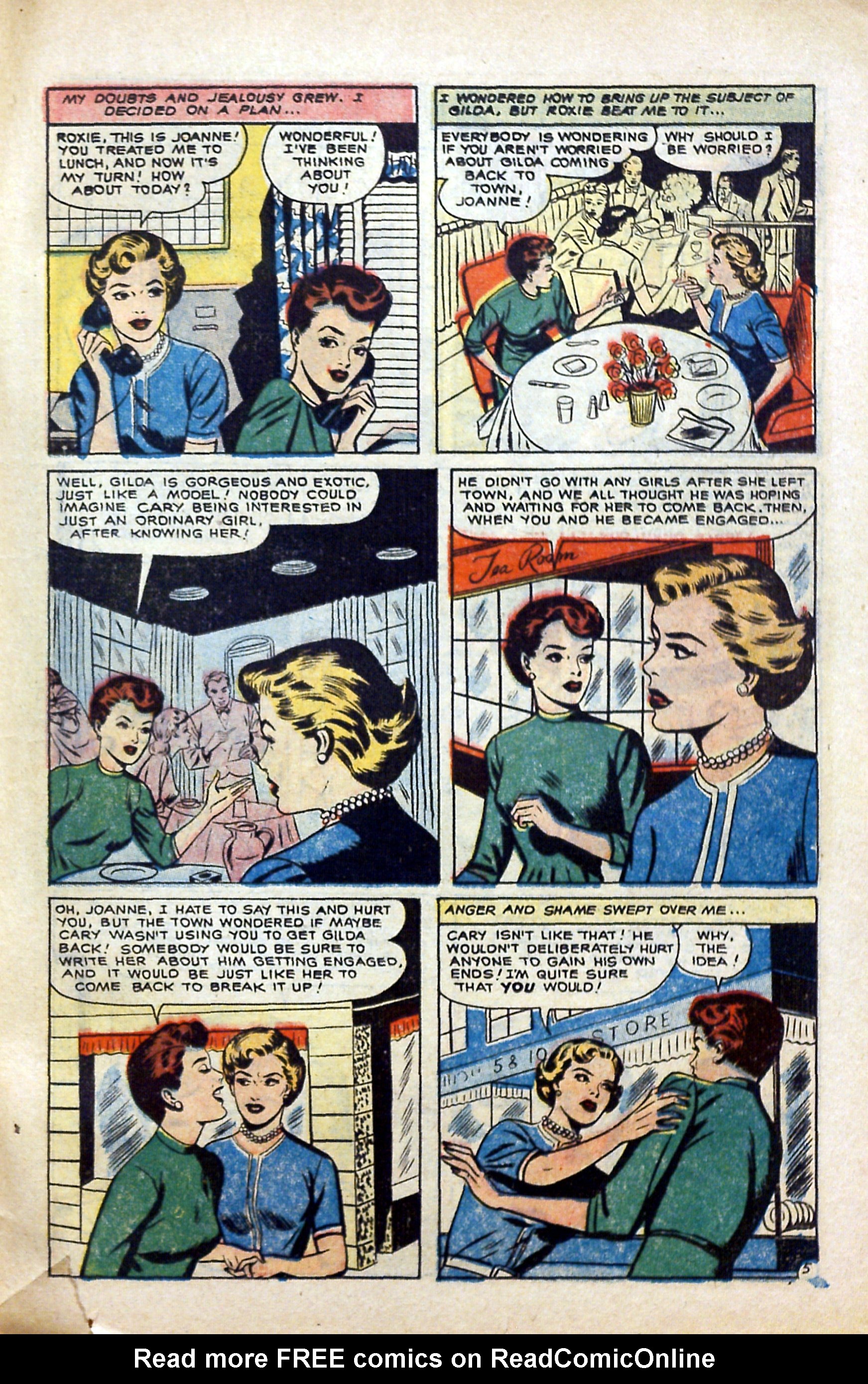 Read online Glamorous Romances comic -  Issue #87 - 15