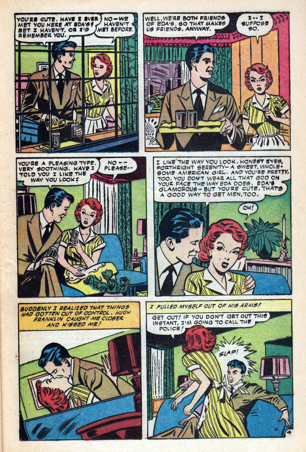 Read online Glamorous Romances comic -  Issue #51 - 21