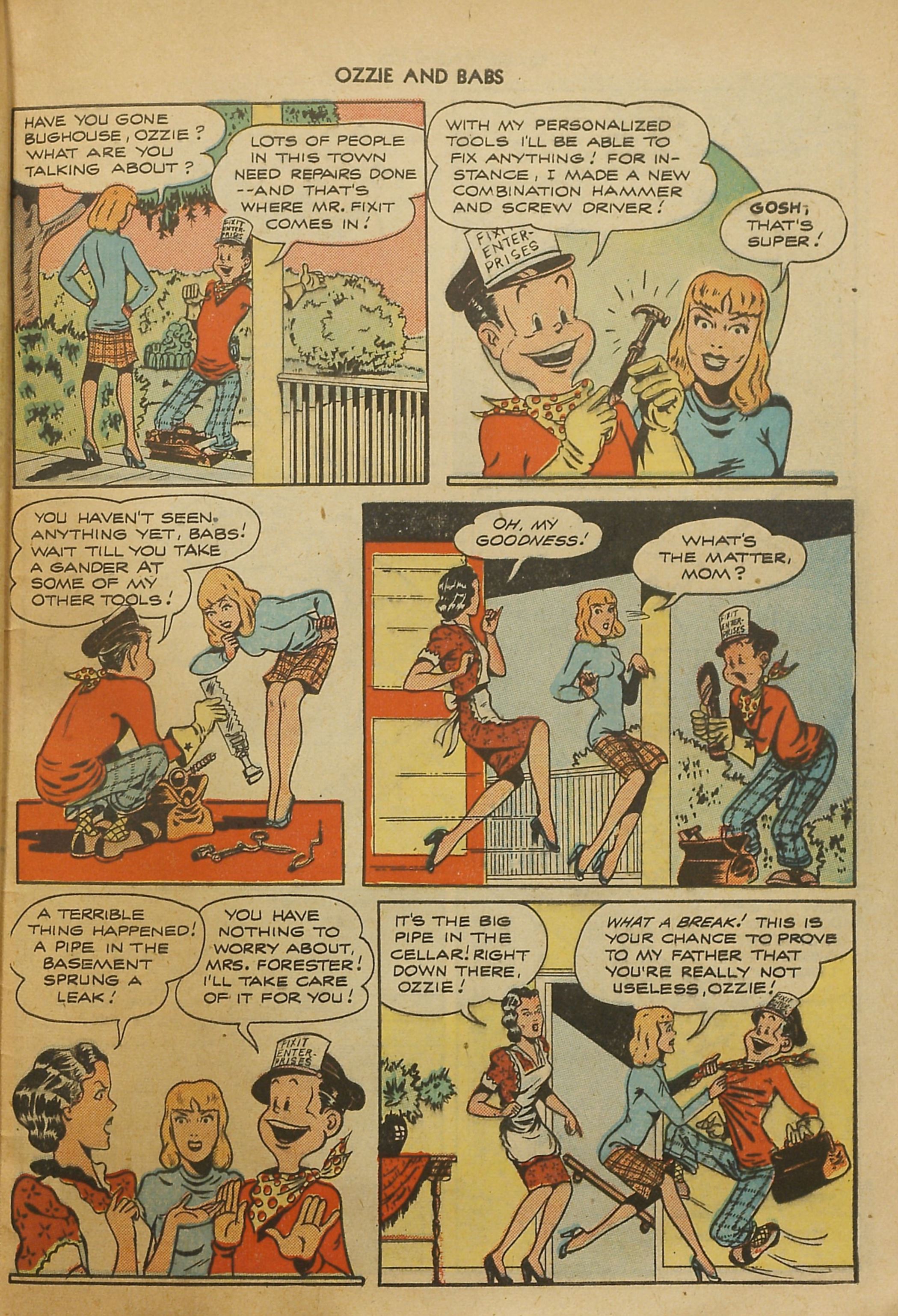 Read online Ozzie And Babs comic -  Issue #1 - 45