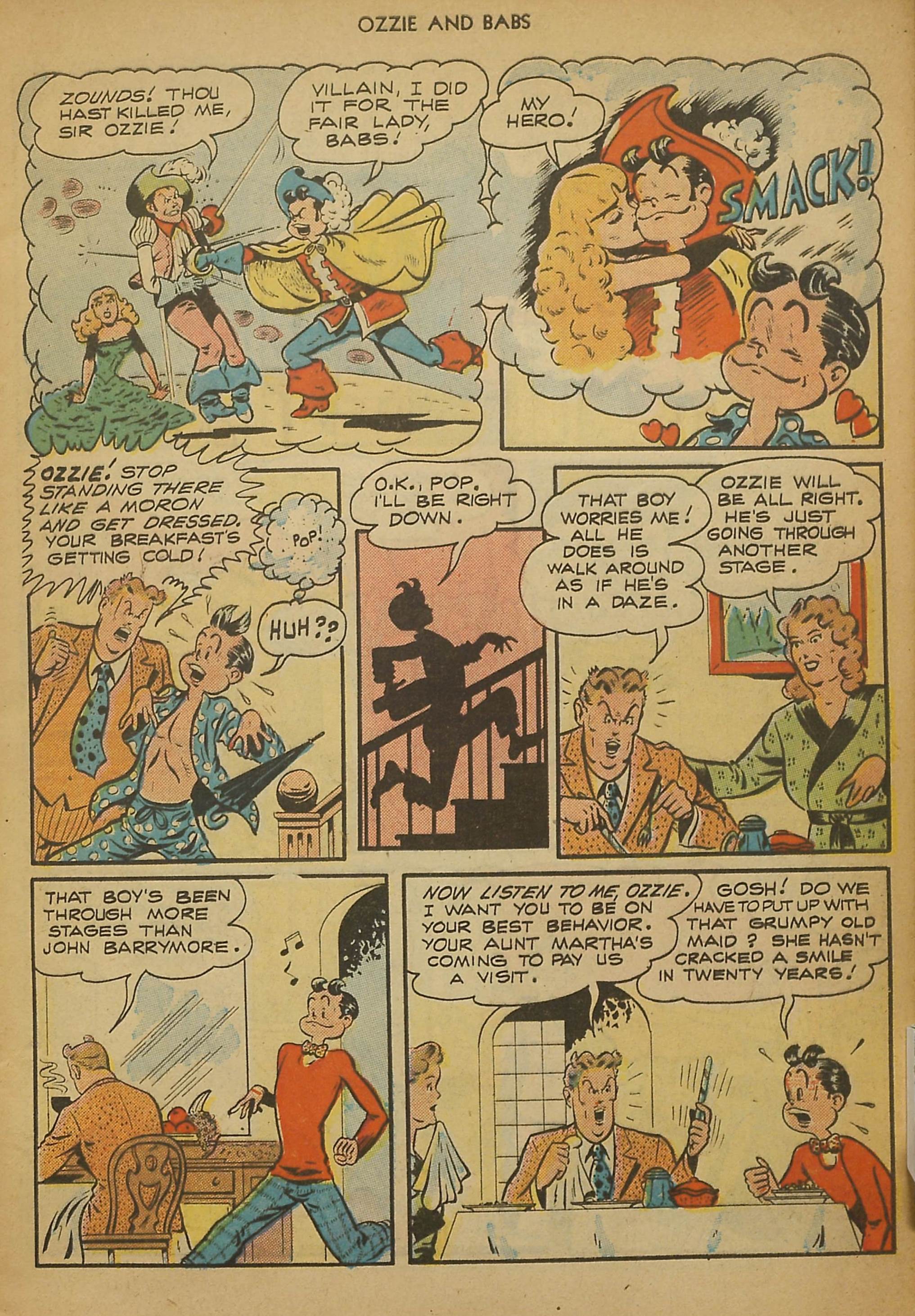 Read online Ozzie And Babs comic -  Issue #3 - 5