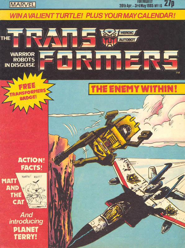 Read online The Transformers (UK) comic -  Issue #16 - 1