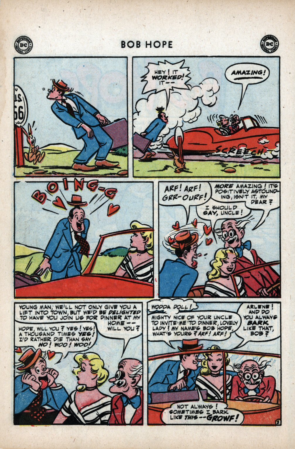 Read online The Adventures of Bob Hope comic -  Issue #14 - 4