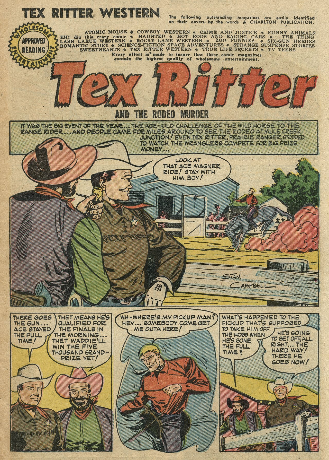 Read online Tex Ritter Western comic -  Issue #21 - 3