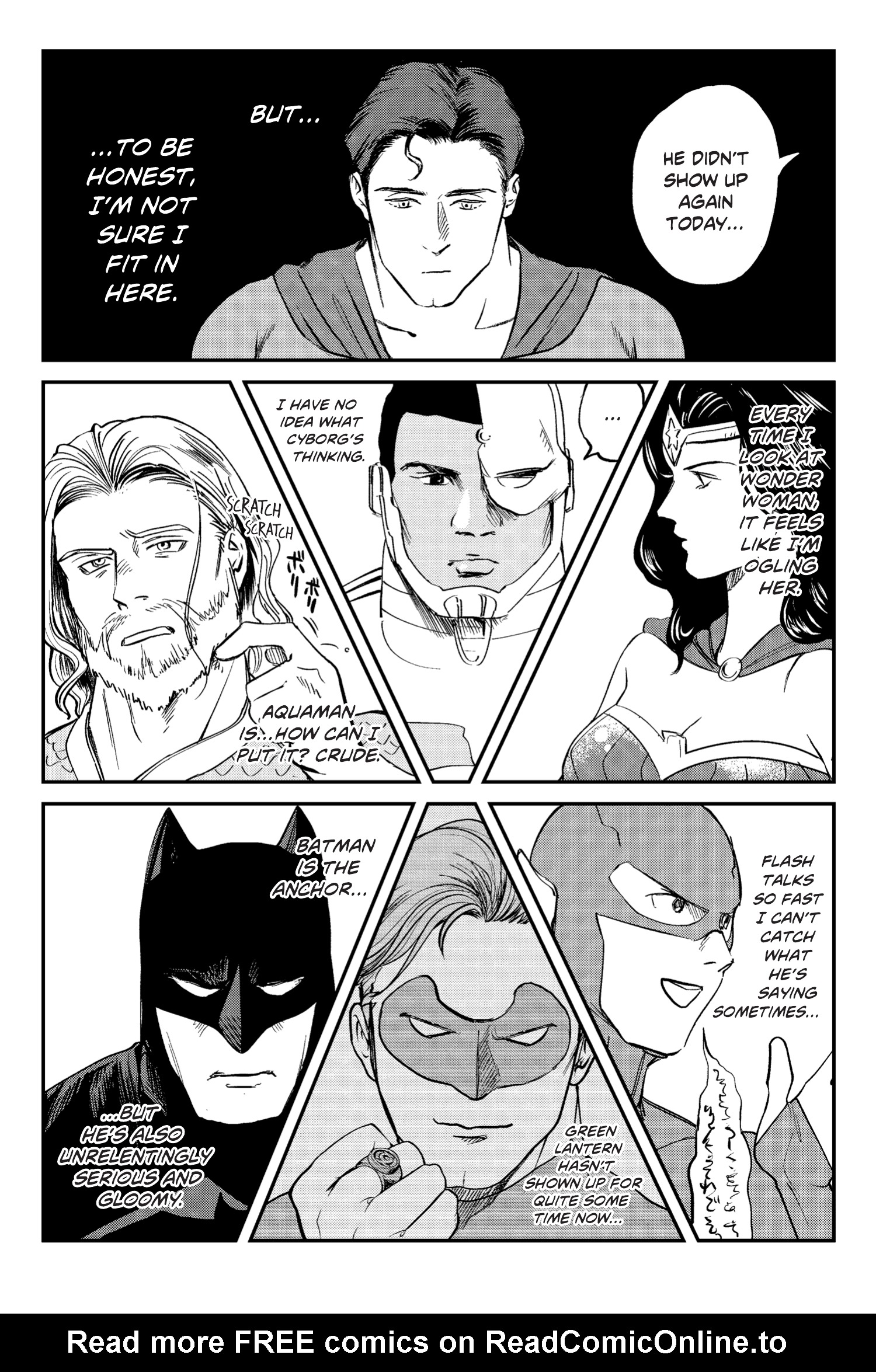 Read online Superman vs. Meshi comic -  Issue #3 - 5
