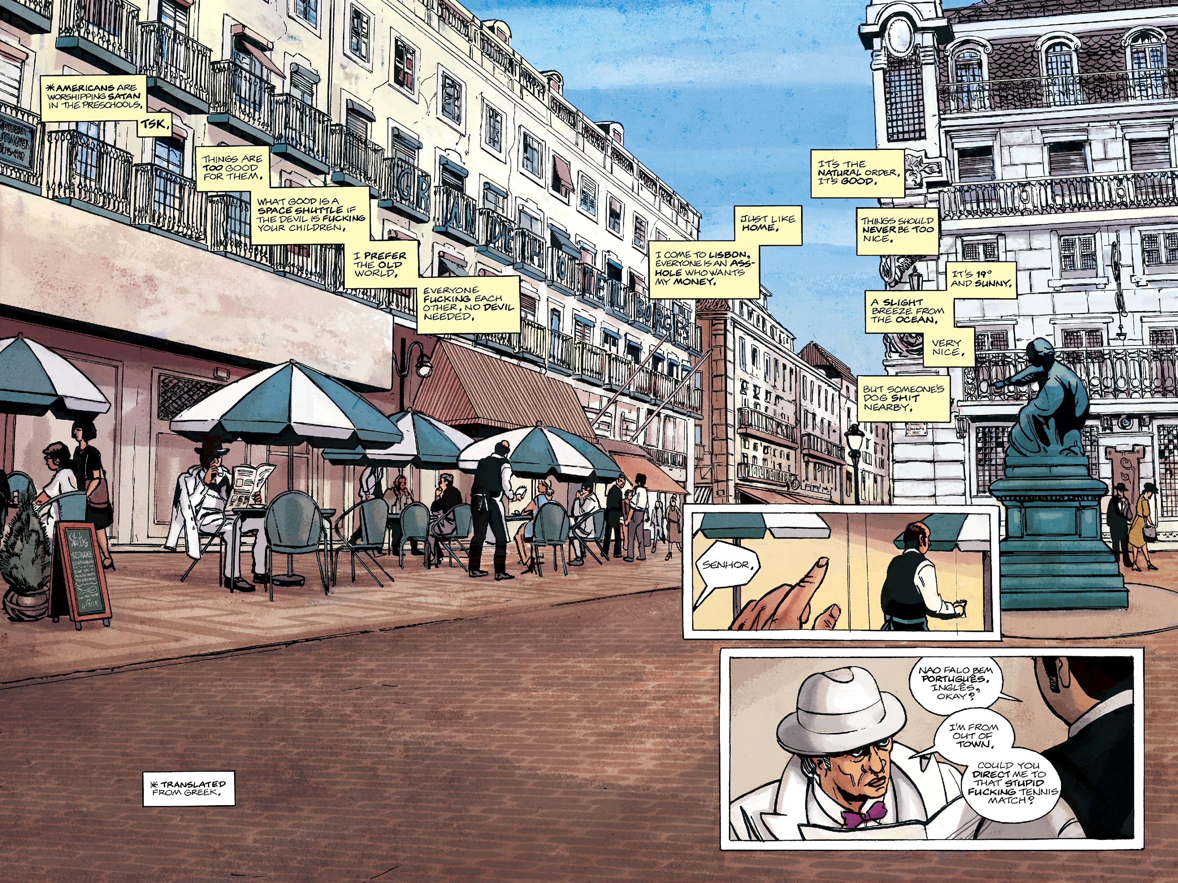 Read online Stringer: A Crime Thriller comic -  Issue # TPB - 38