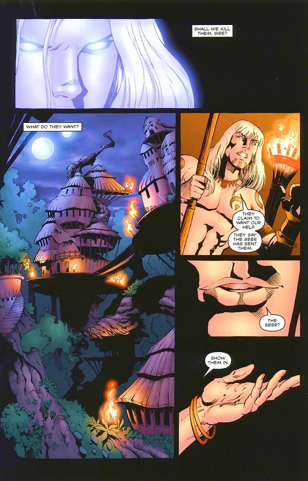 Read online Brian Pulido's Medieval Lady Death:  War of the Winds comic -  Issue #5 - 16