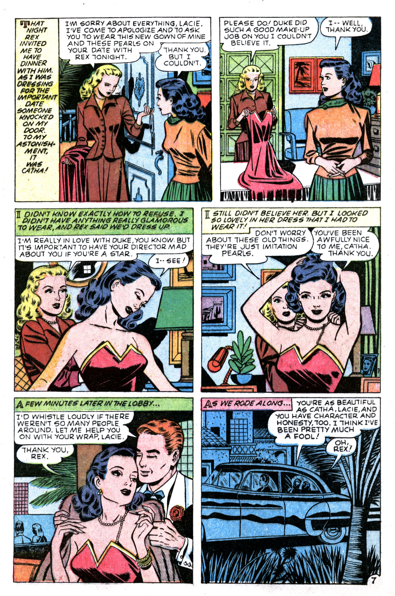 Read online Glamorous Romances comic -  Issue #49 - 9