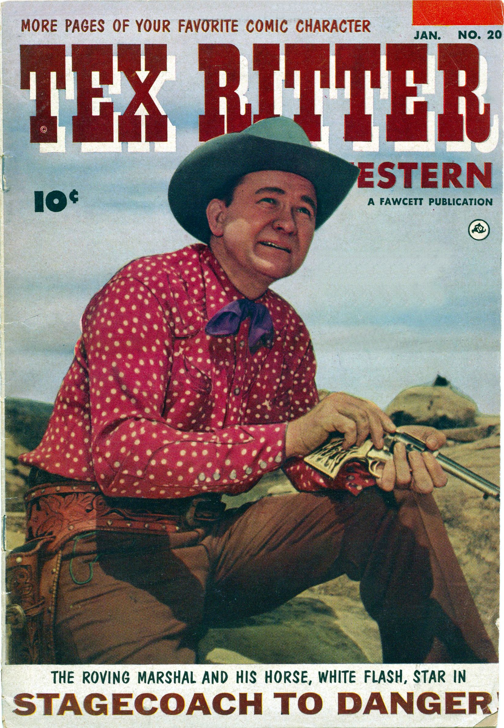 Read online Tex Ritter Western comic -  Issue #20 - 1
