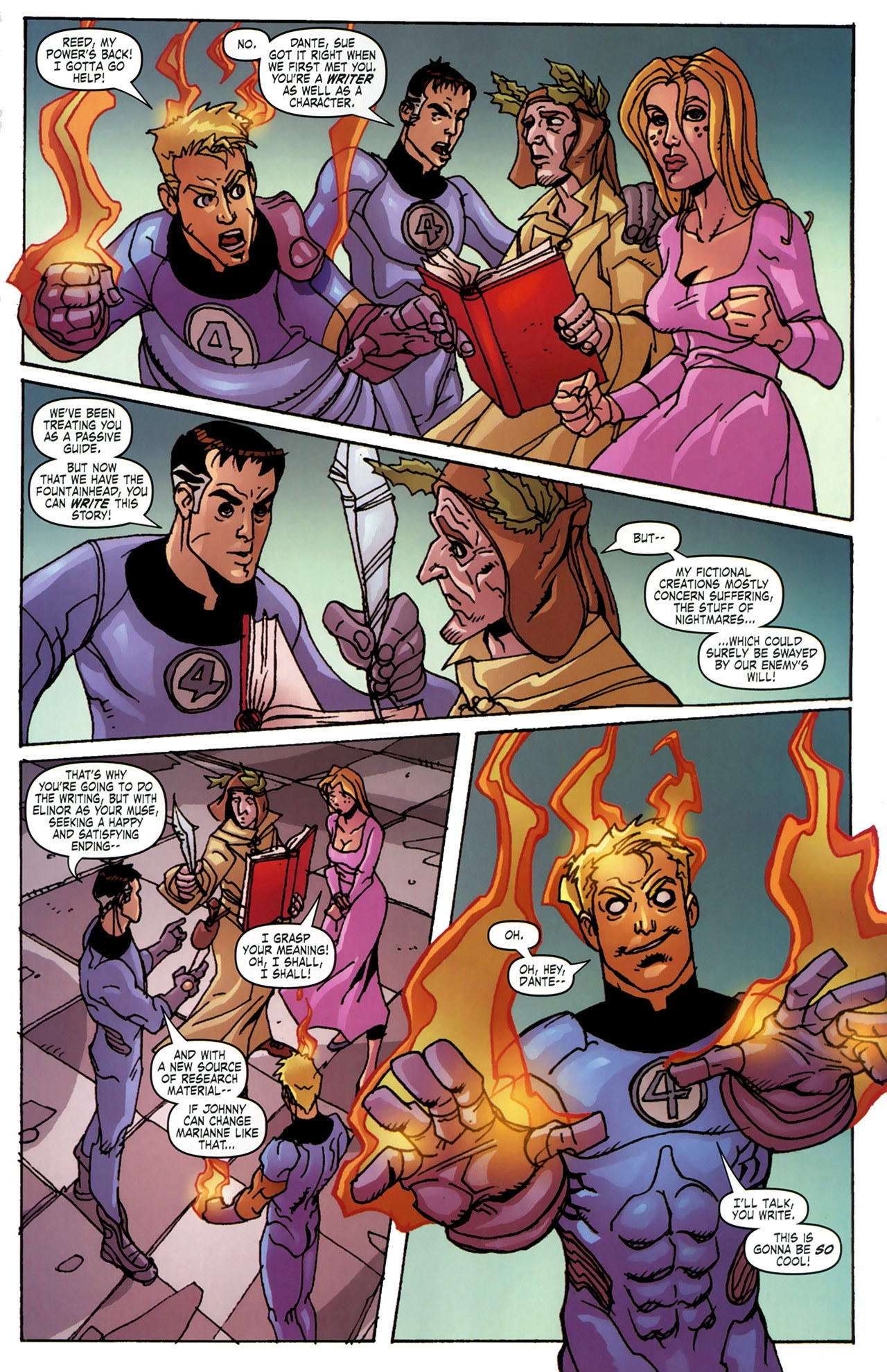 Read online Fantastic Four: True Story comic -  Issue #4 - 16