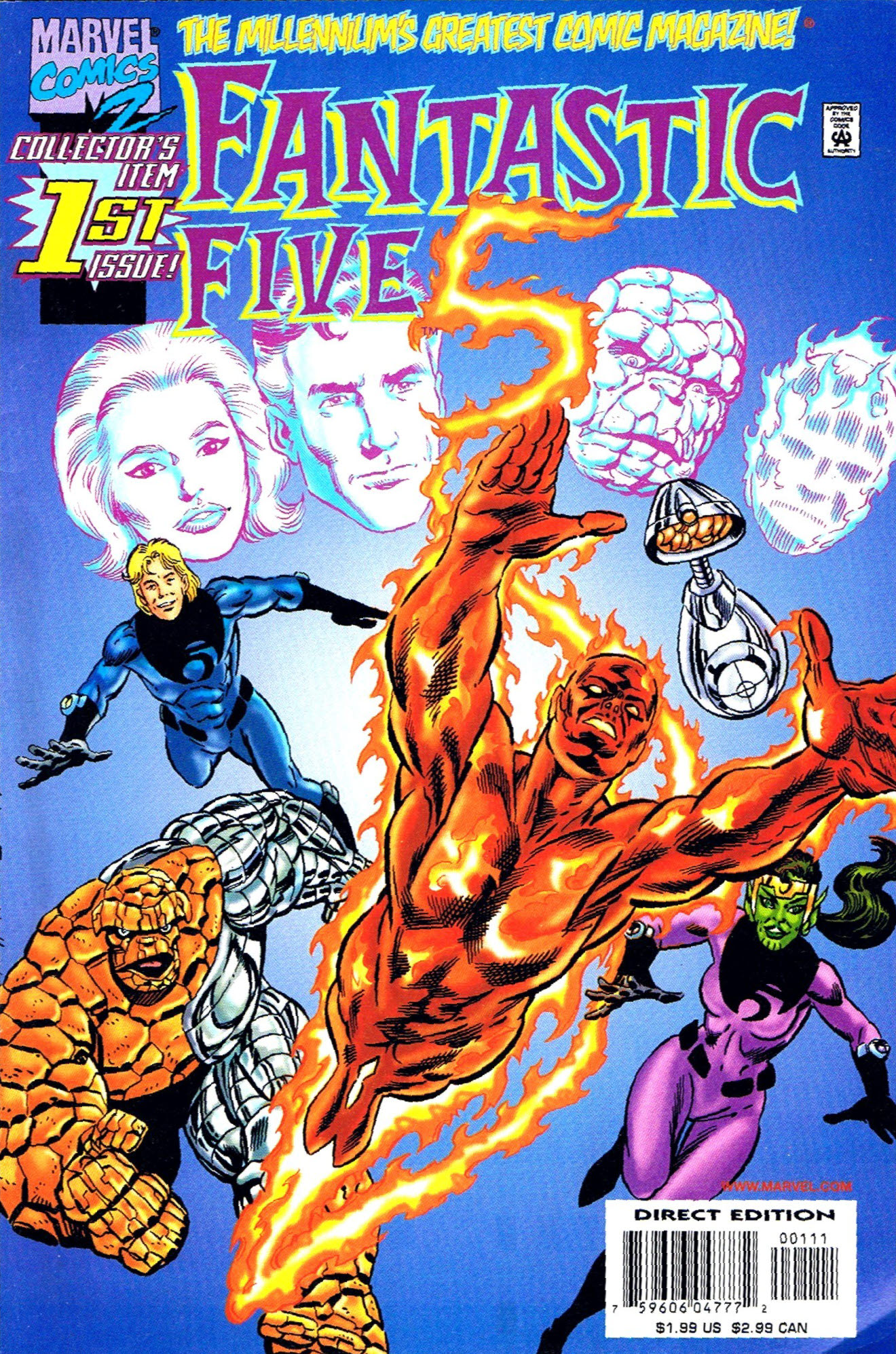 Read online Fantastic Five comic -  Issue #1 - 1