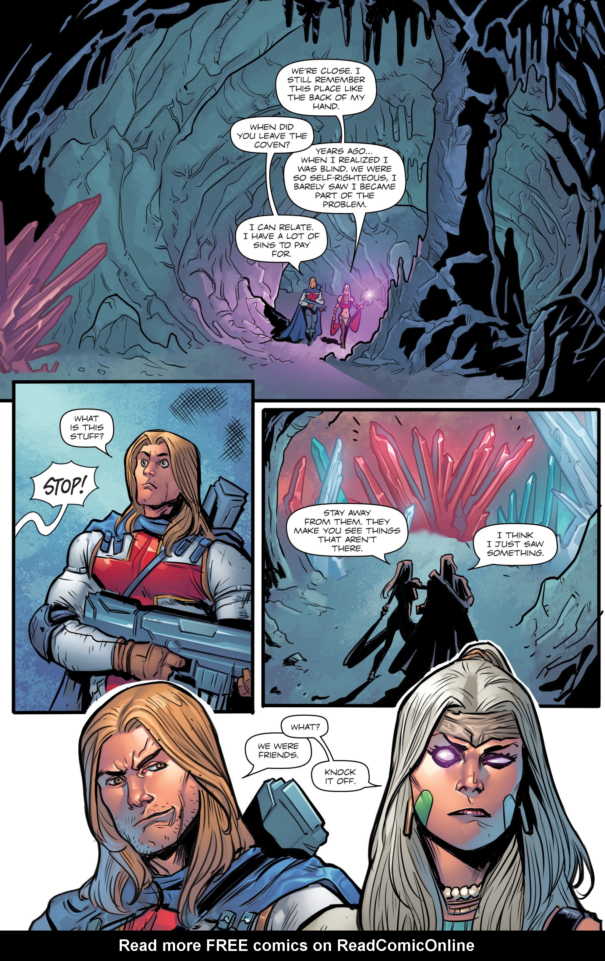 Read online Grimm Fairy Tales presents Coven comic -  Issue #5 - 8