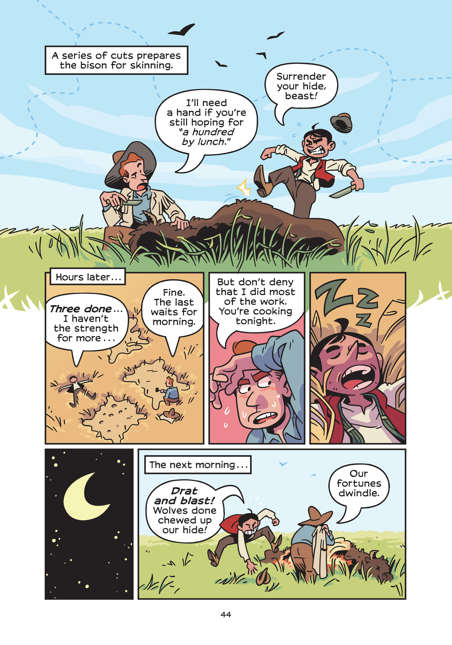 Read online History Comics comic -  Issue # The American Bison - The Buffalos Survival Tale - 50