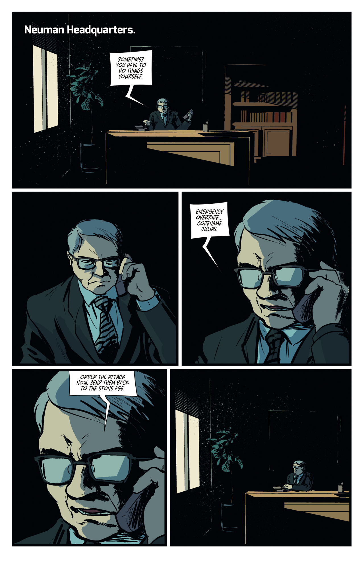 Read online Zero Day Threat comic -  Issue #4 - 13