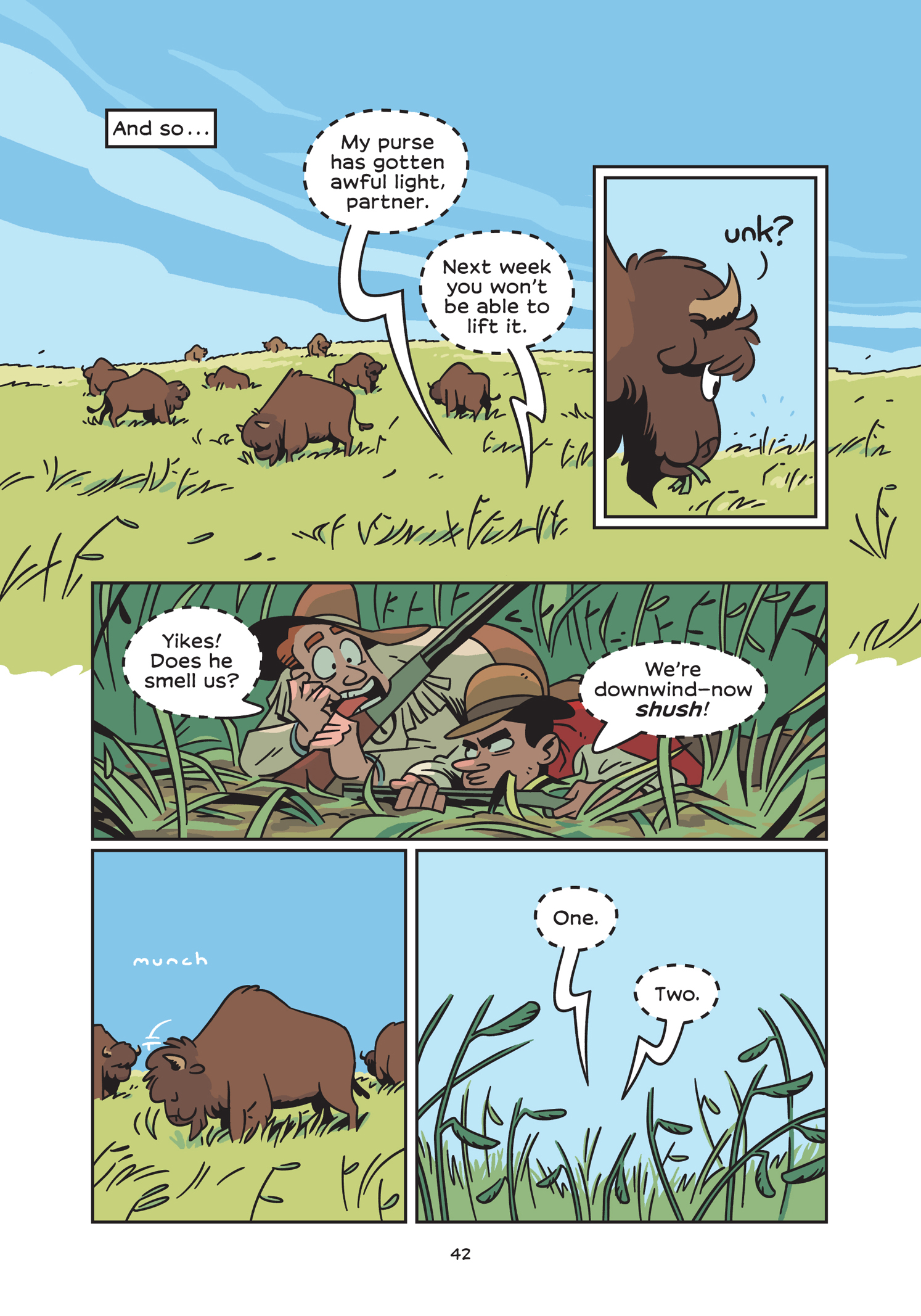 Read online History Comics comic -  Issue # The American Bison - The Buffalos Survival Tale - 48