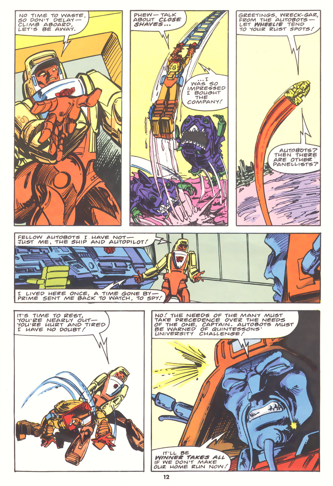 Read online The Transformers (UK) comic -  Issue #183 - 11