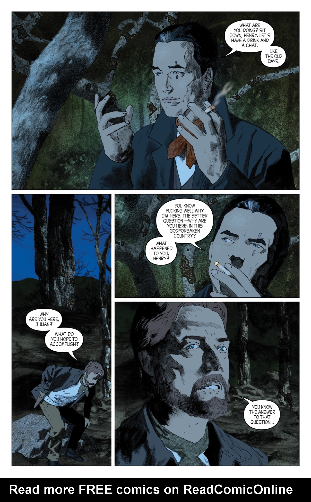 Read online John Carpenter's Night Terrors comic -  Issue # Black Sparrow - 117