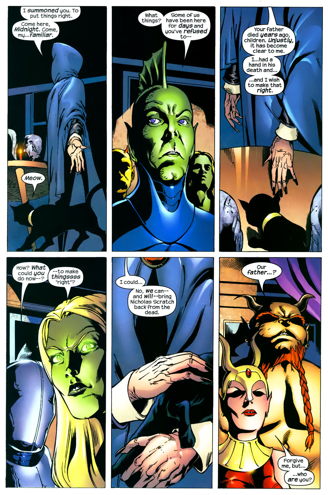 Read online Marvel Knights 4 comic -  Issue #25 - 22