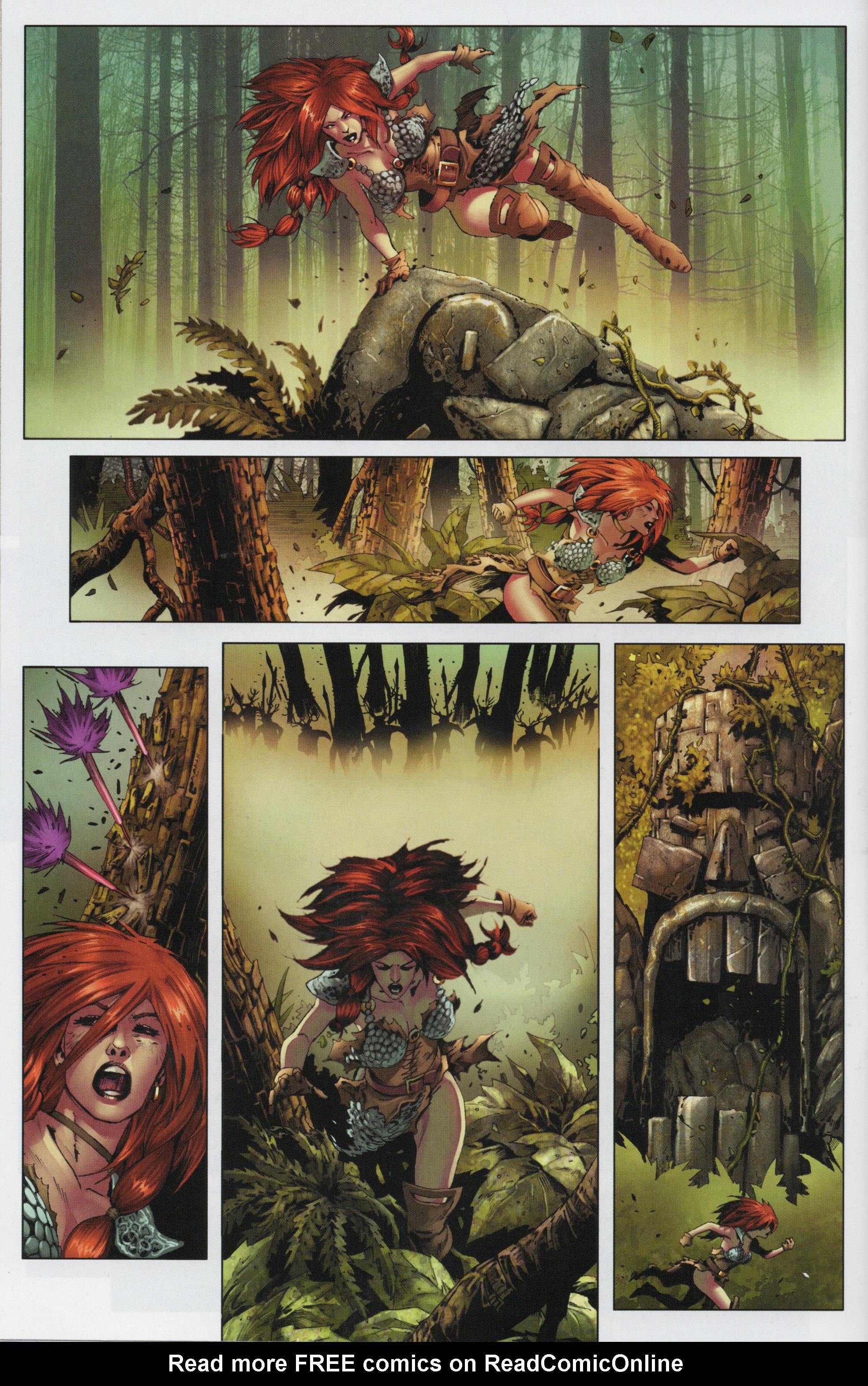 Read online Free Comic Book Day 2022 comic -  Issue # Dynamite Red Sonja - 24