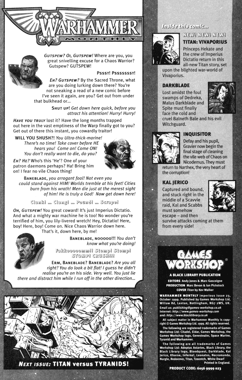 Read online Warhammer Monthly comic -  Issue #23 - 2