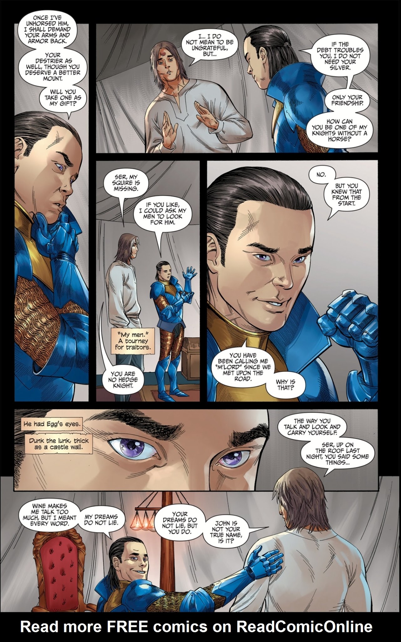 Read online Mystery Knight comic -  Issue # TPB - 86