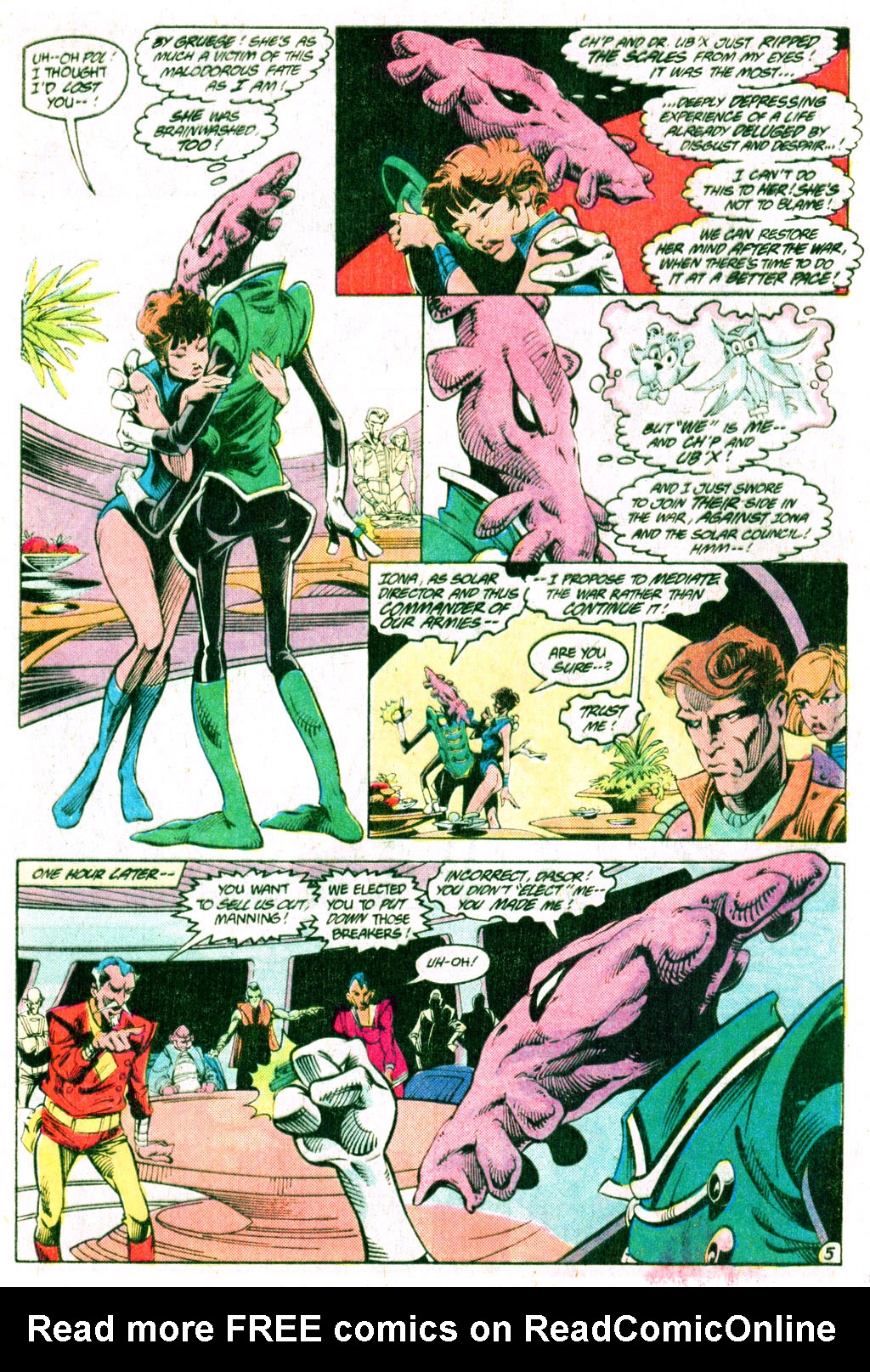Read online The Green Lantern Corps comic -  Issue #215 - 5