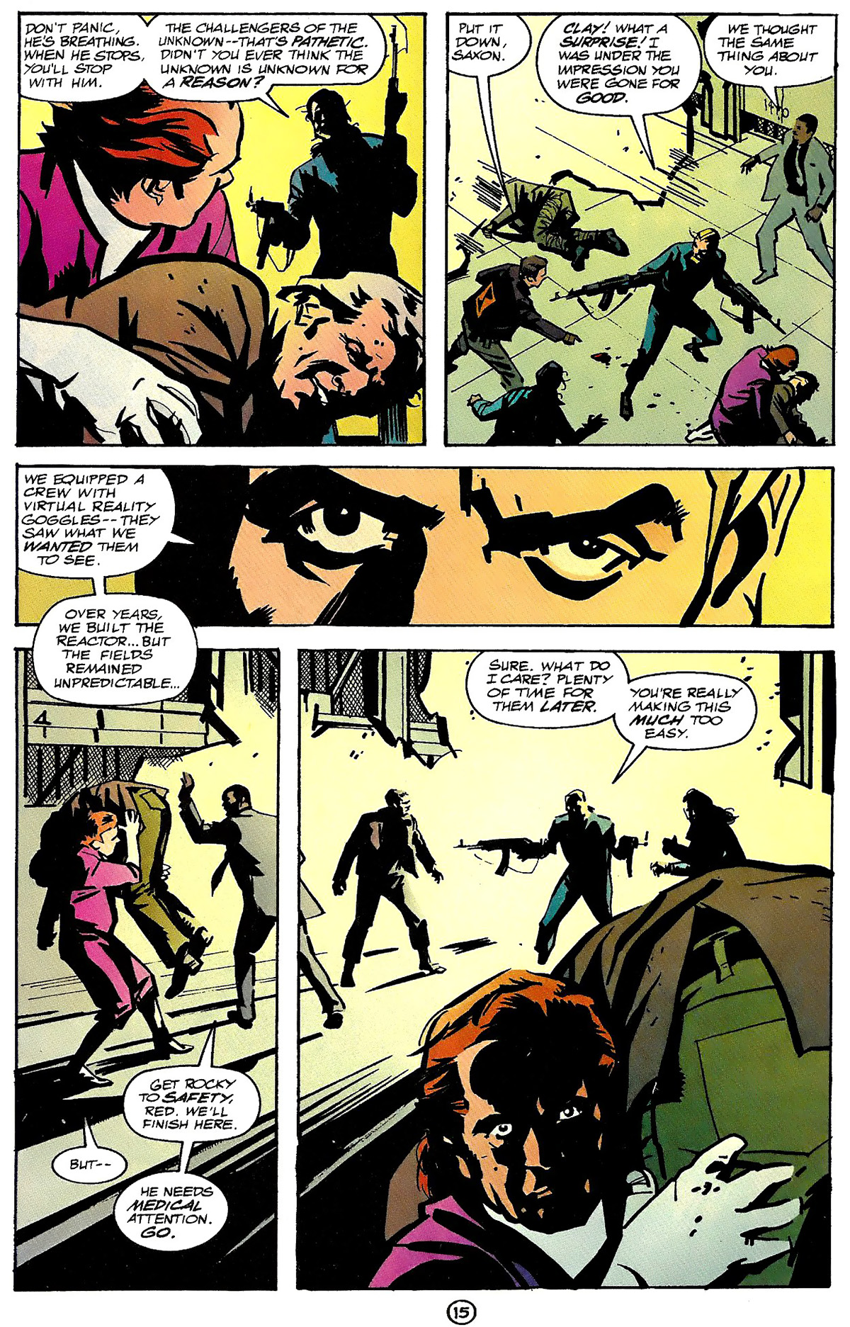 Read online Challengers of the Unknown (1997) comic -  Issue #9 - 16