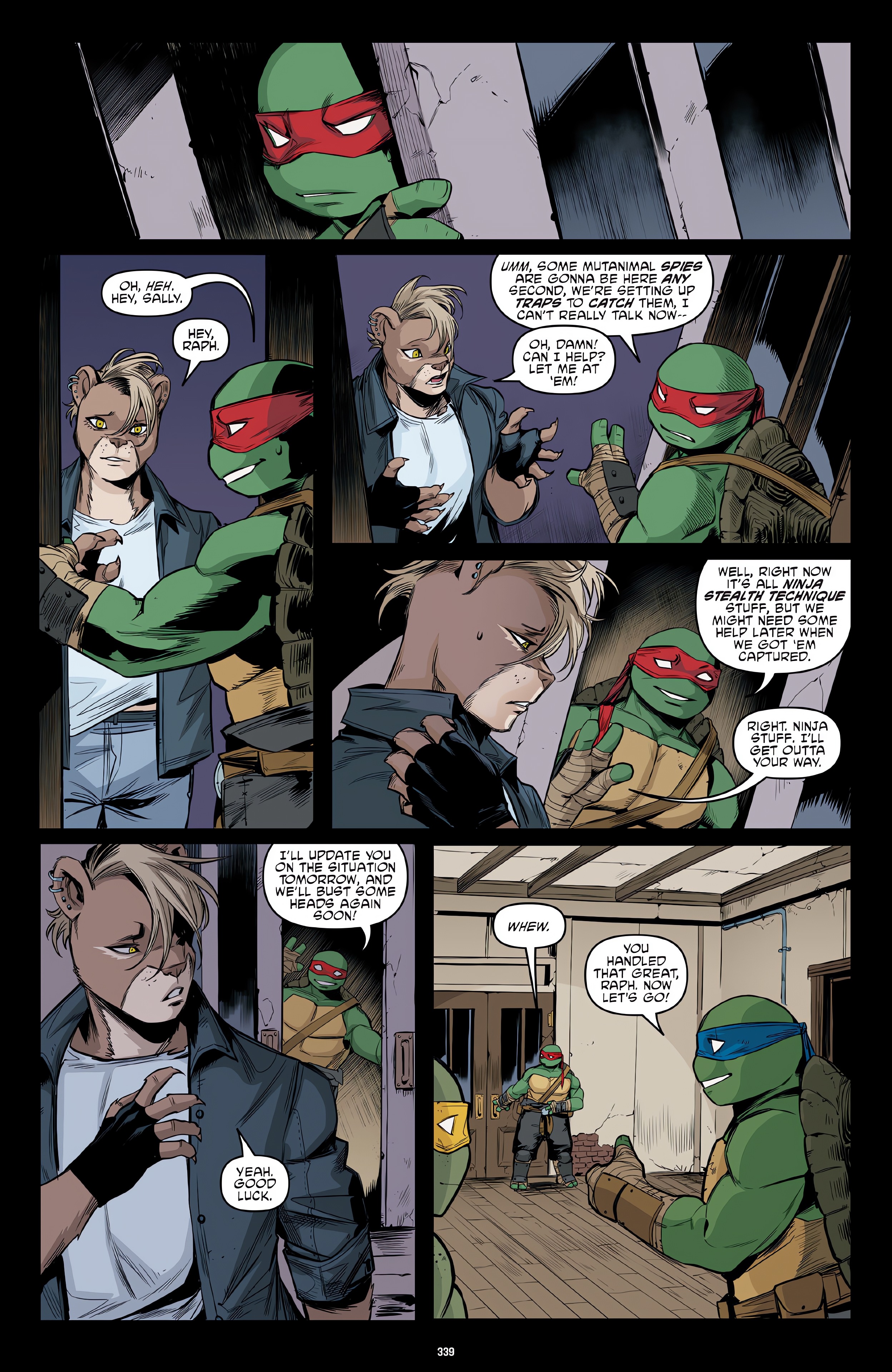 Read online Teenage Mutant Ninja Turtles: The IDW Collection comic -  Issue # TPB 14 (Part 4) - 39