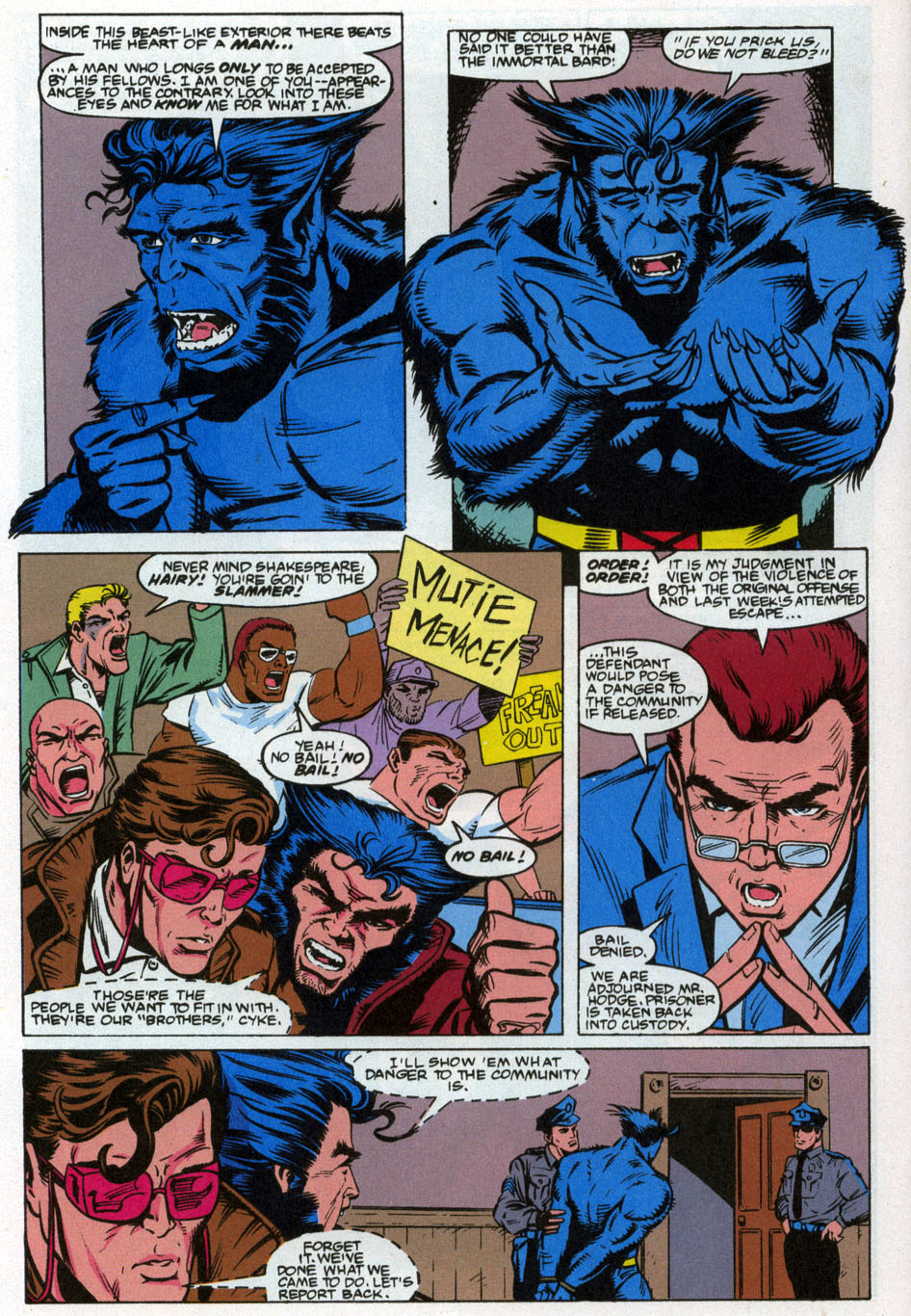 Read online X-Men Adventures (1992) comic -  Issue #3 - 10